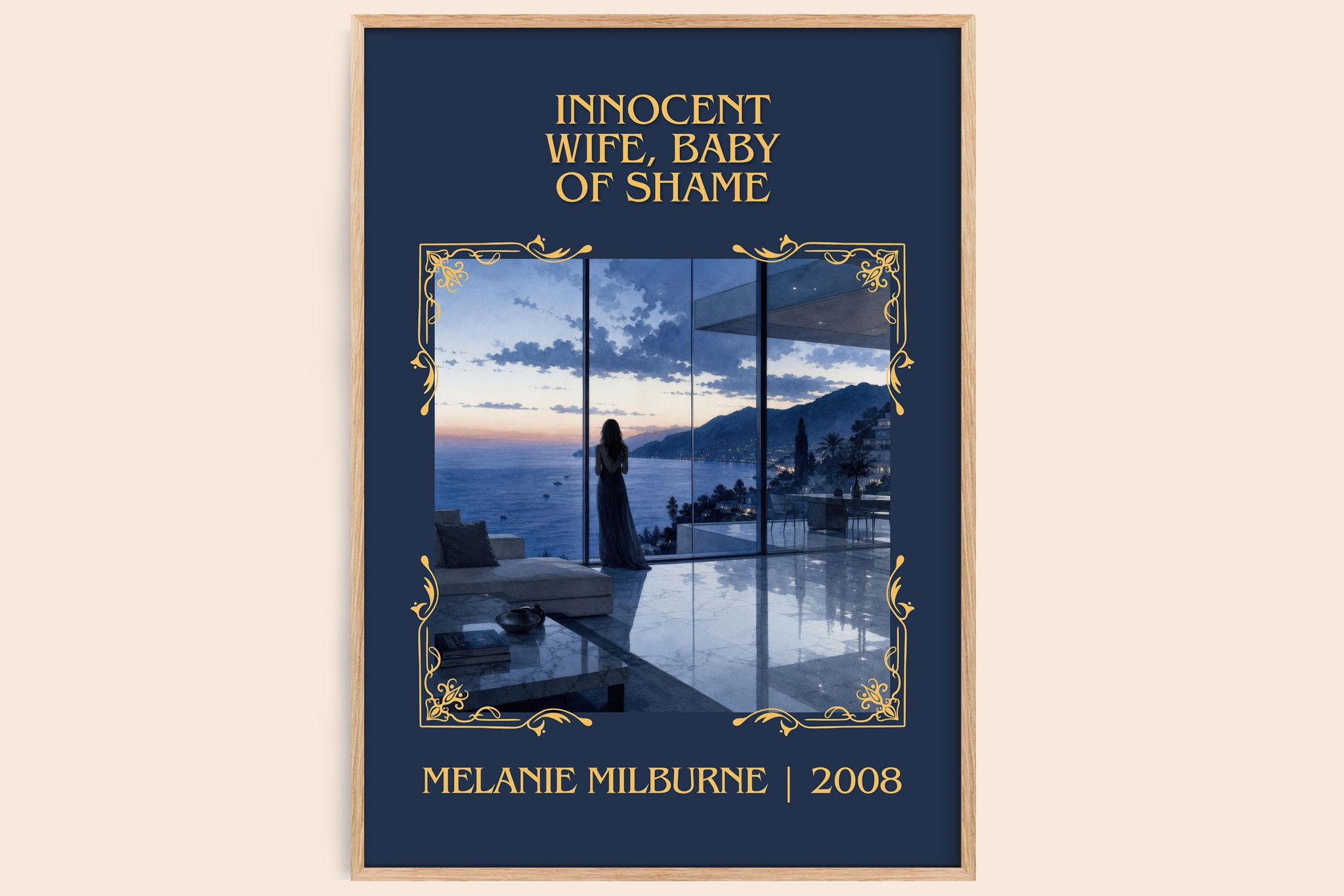 Innocent Wife, Baby of Shame Classic Book Art Print by M. Milburne