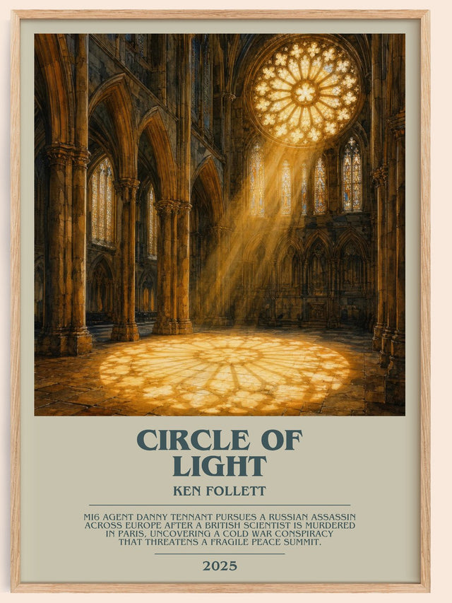 Circle Of Light Bookish Wall Art by Ken Follett