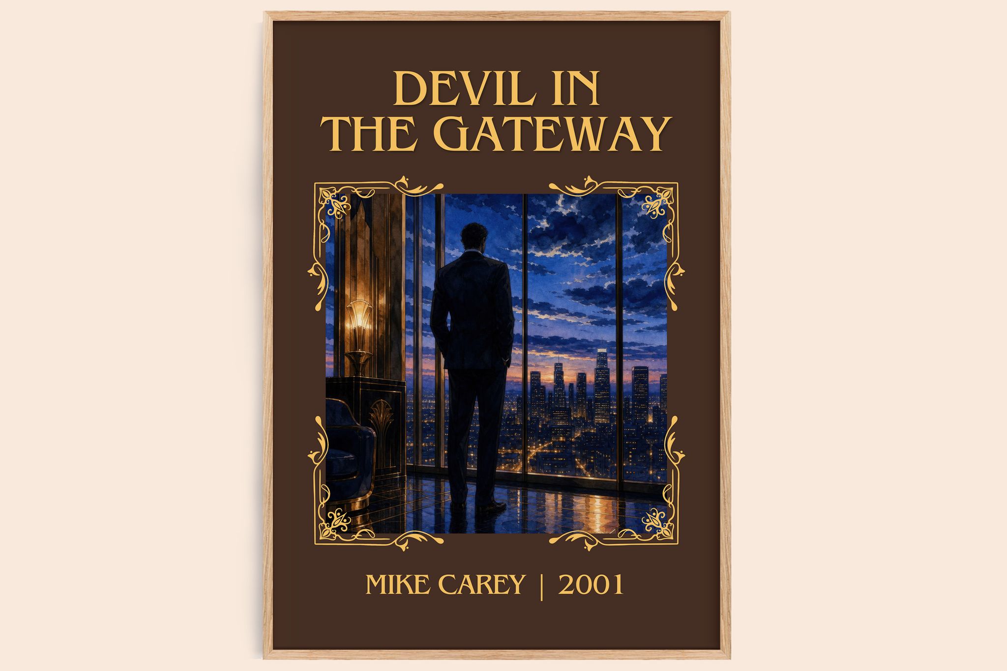 Devil in the Gateway Classic Book Art Print by Mike Carey
