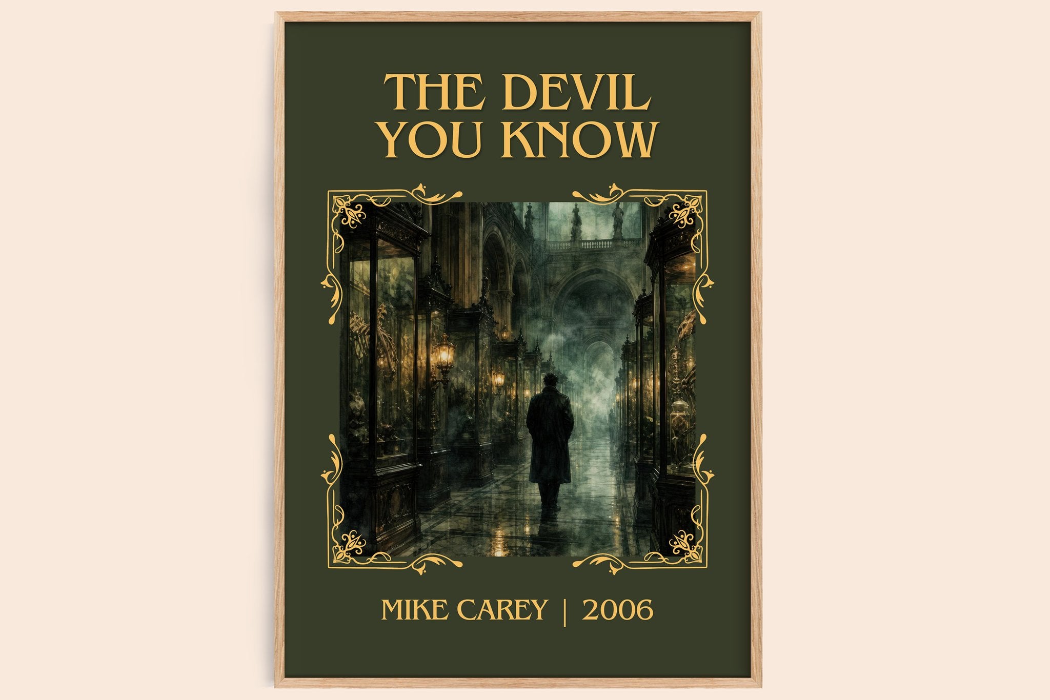The Devil You Know Classic Book Art Print by Mike Carey