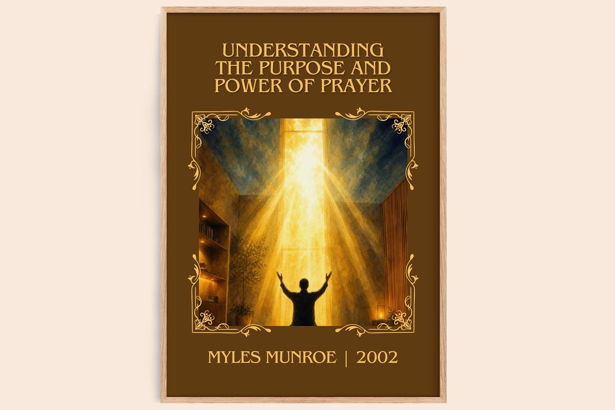 Understanding the Purpose and Power of Prayer Classic Book Art Print by Myles Munroe