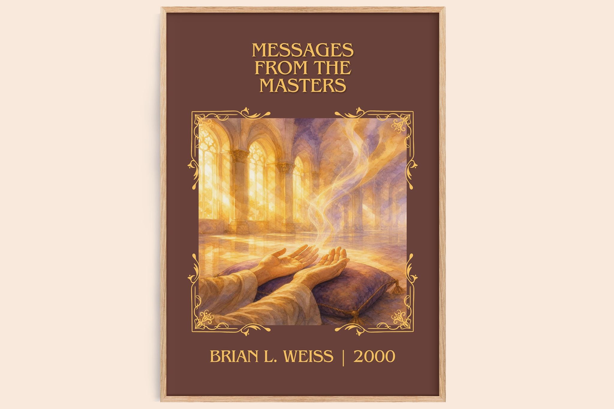 Messages from the masters Classic Book Art Print by Brian L. Weiss