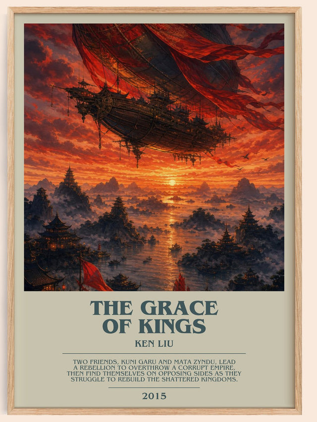 The Grace Of Kings Bookish Wall Art by Ken Liu