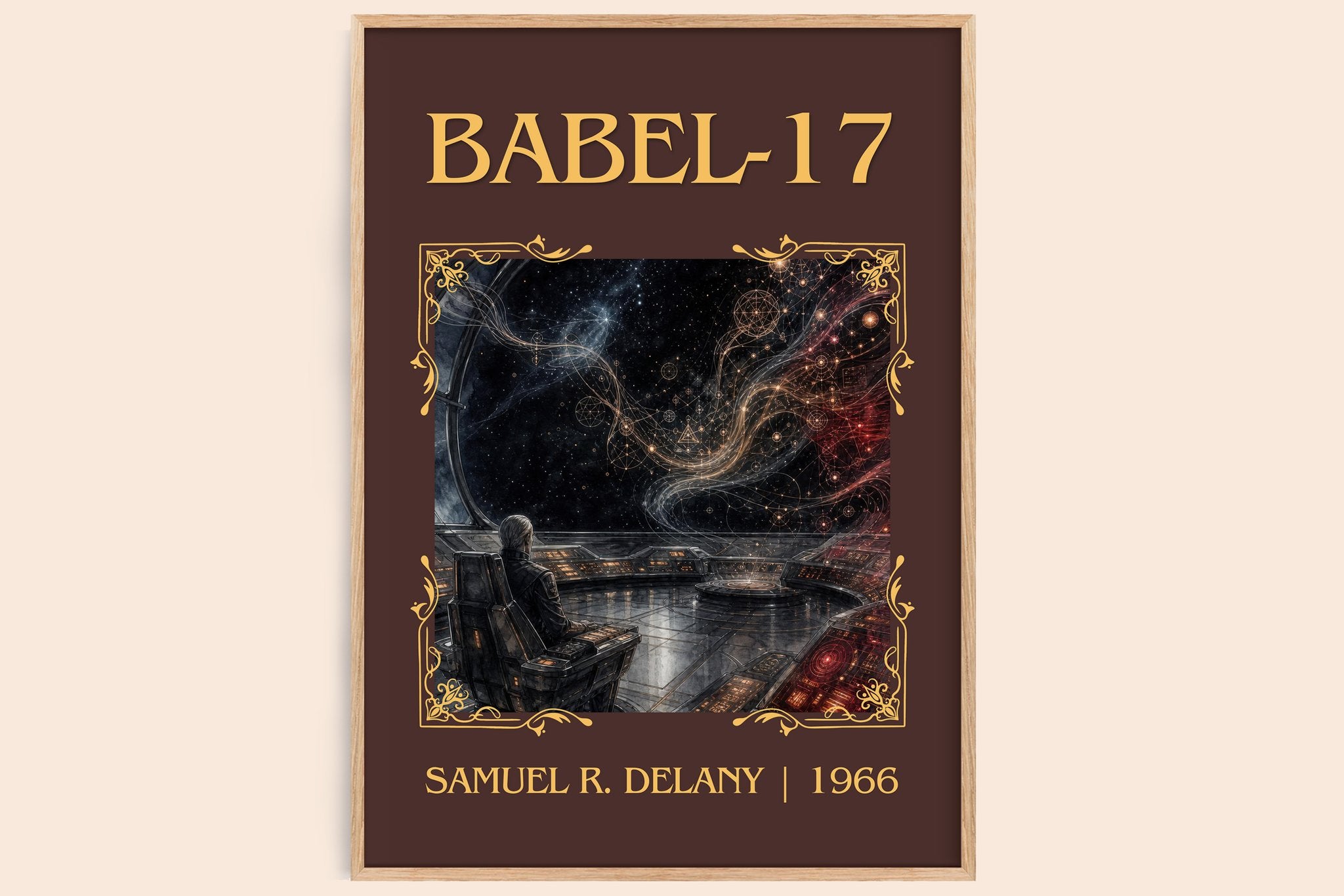 Babel-17 Classic Book Art Print by Samuel R. Delany
