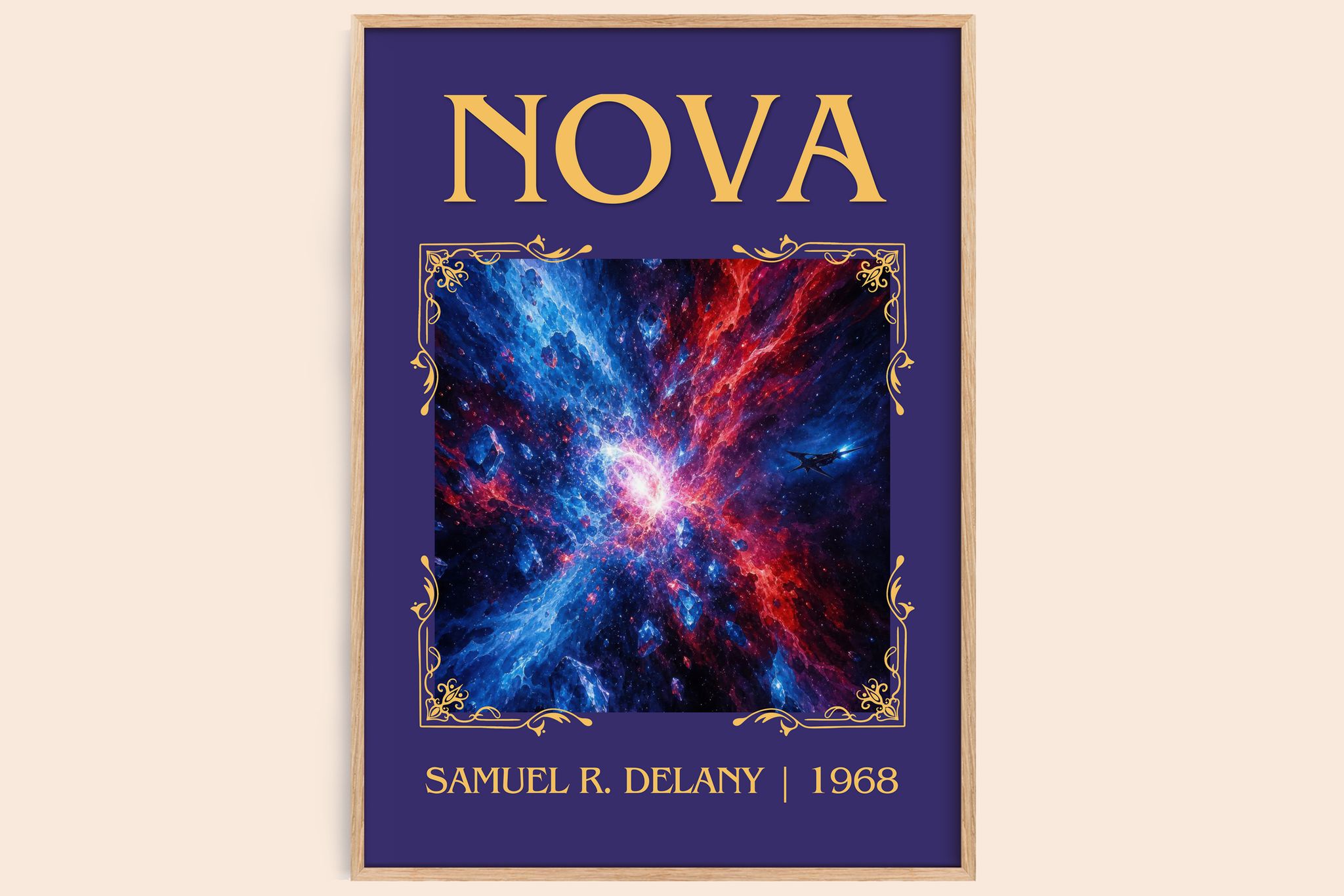 Nova Classic Book Art Print by Samuel R. Delany