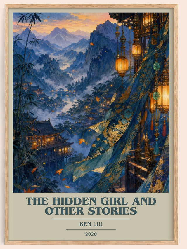 The Hidden Girl And Other Stories Book Cover Poster by Ken Liu