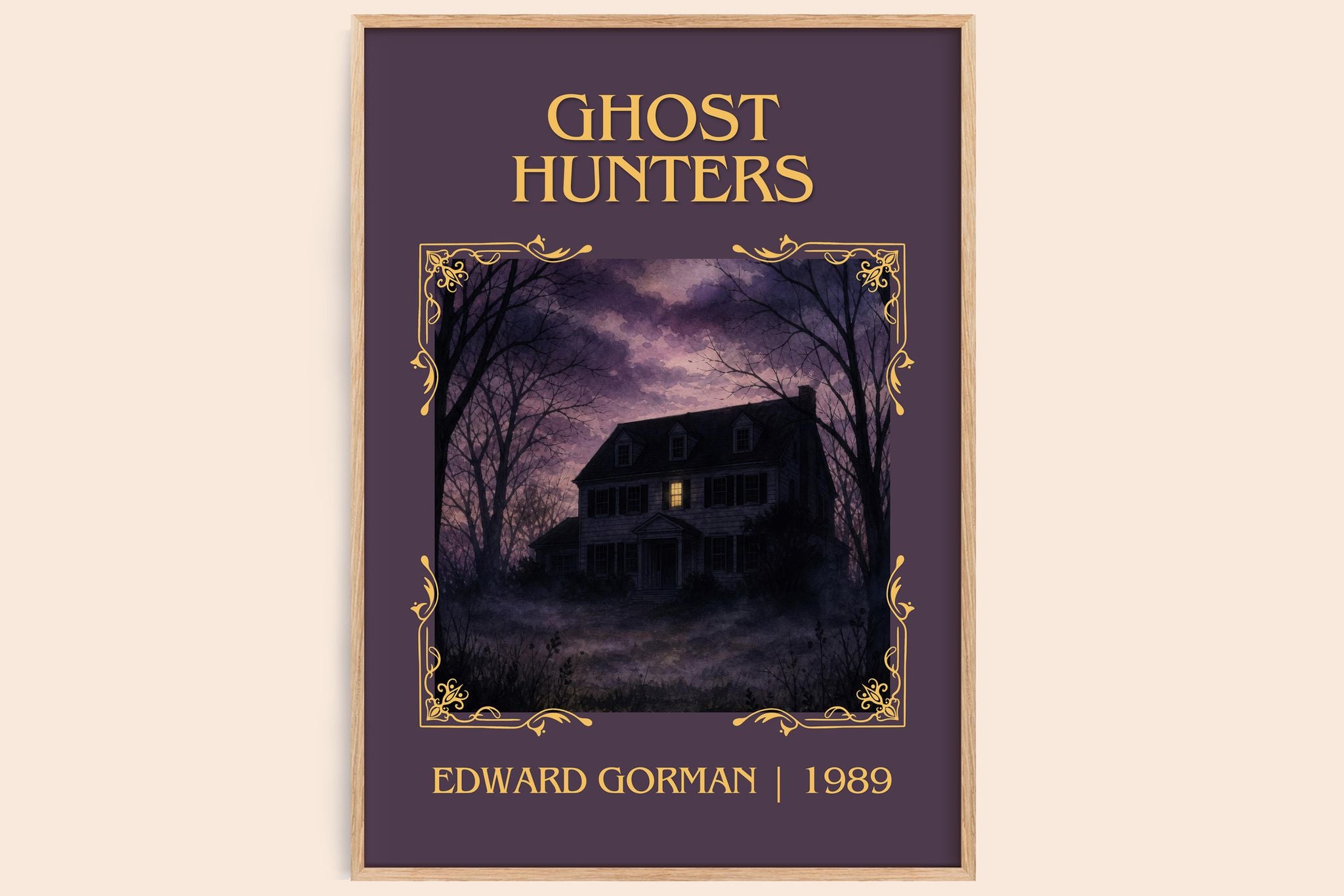 Ghost hunters Classic Book Art Print by Edward Gorman