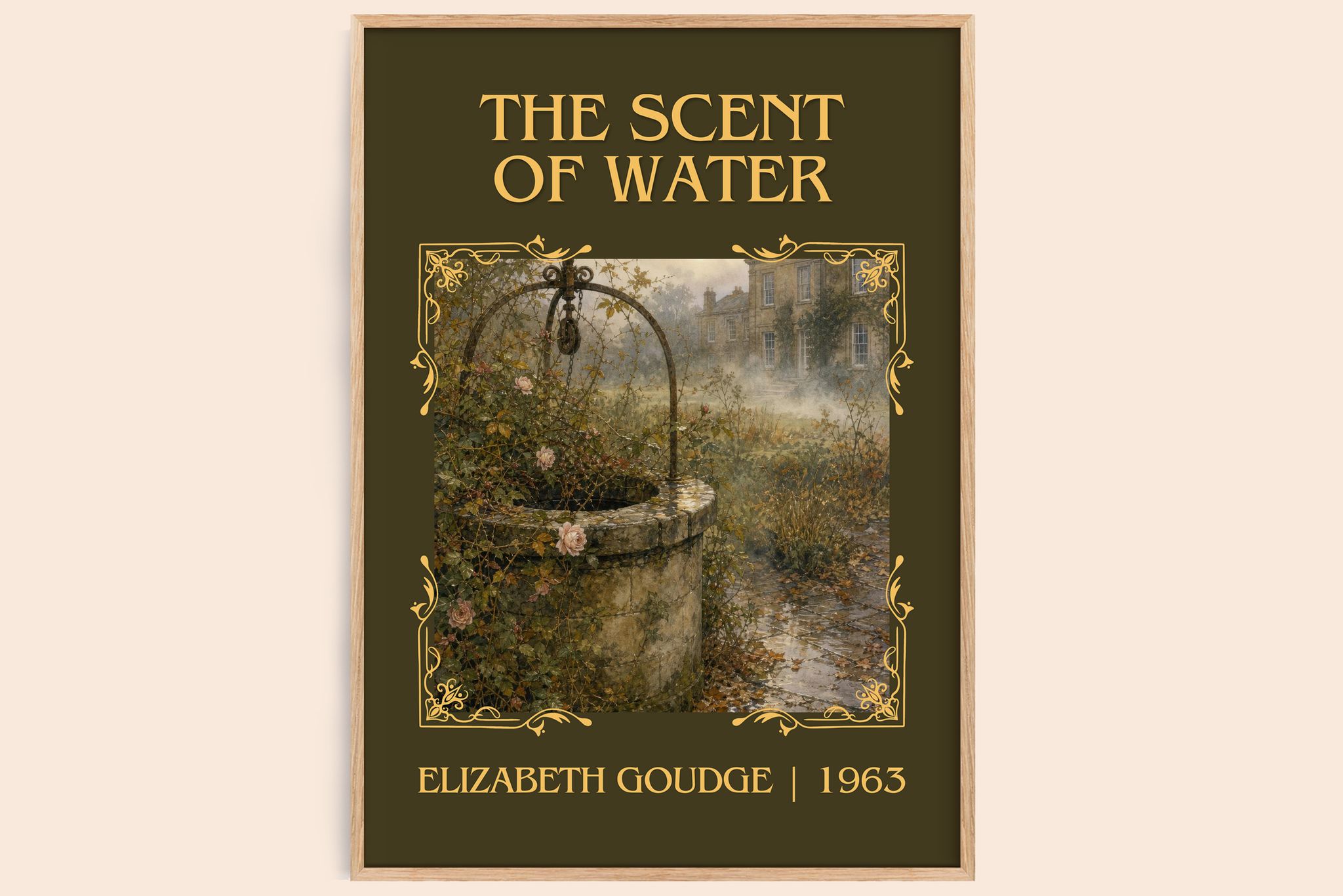 The Scent of Water Classic Book Art Print by Elizabeth Goudge