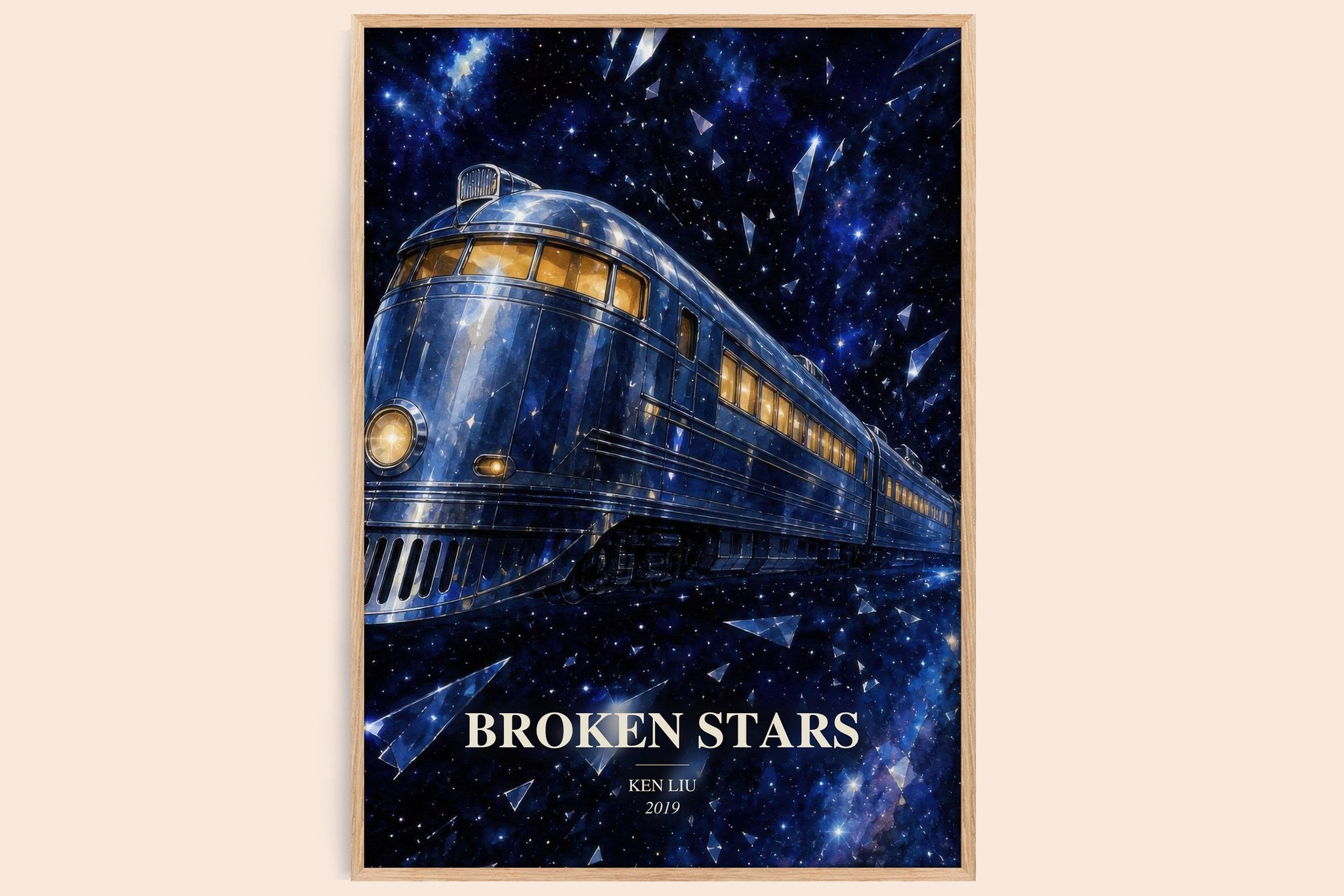 Broken Stars Book Watercolour Illustration by Ken Liu