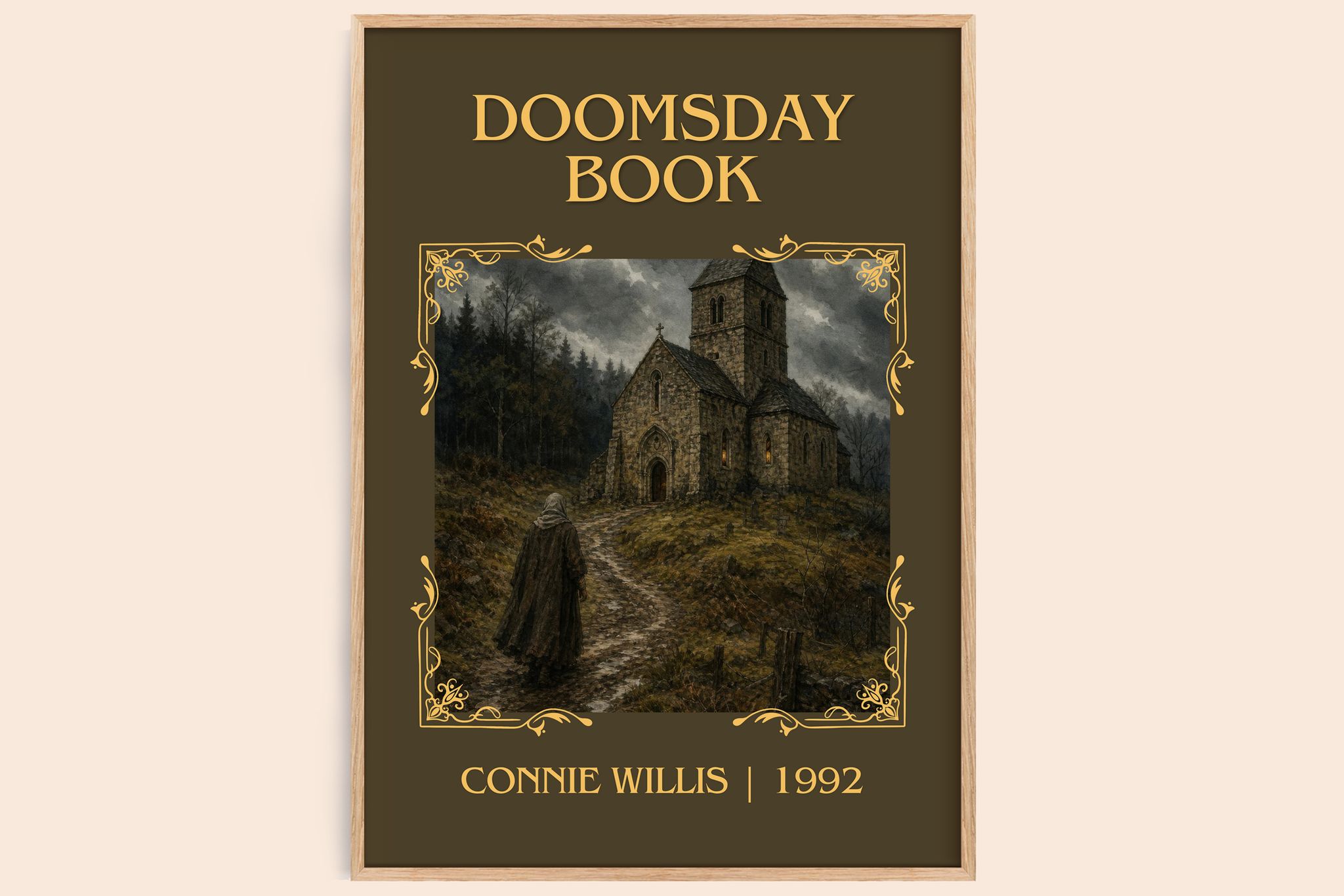 Doomsday book Classic Book Art Print by Connie Willis