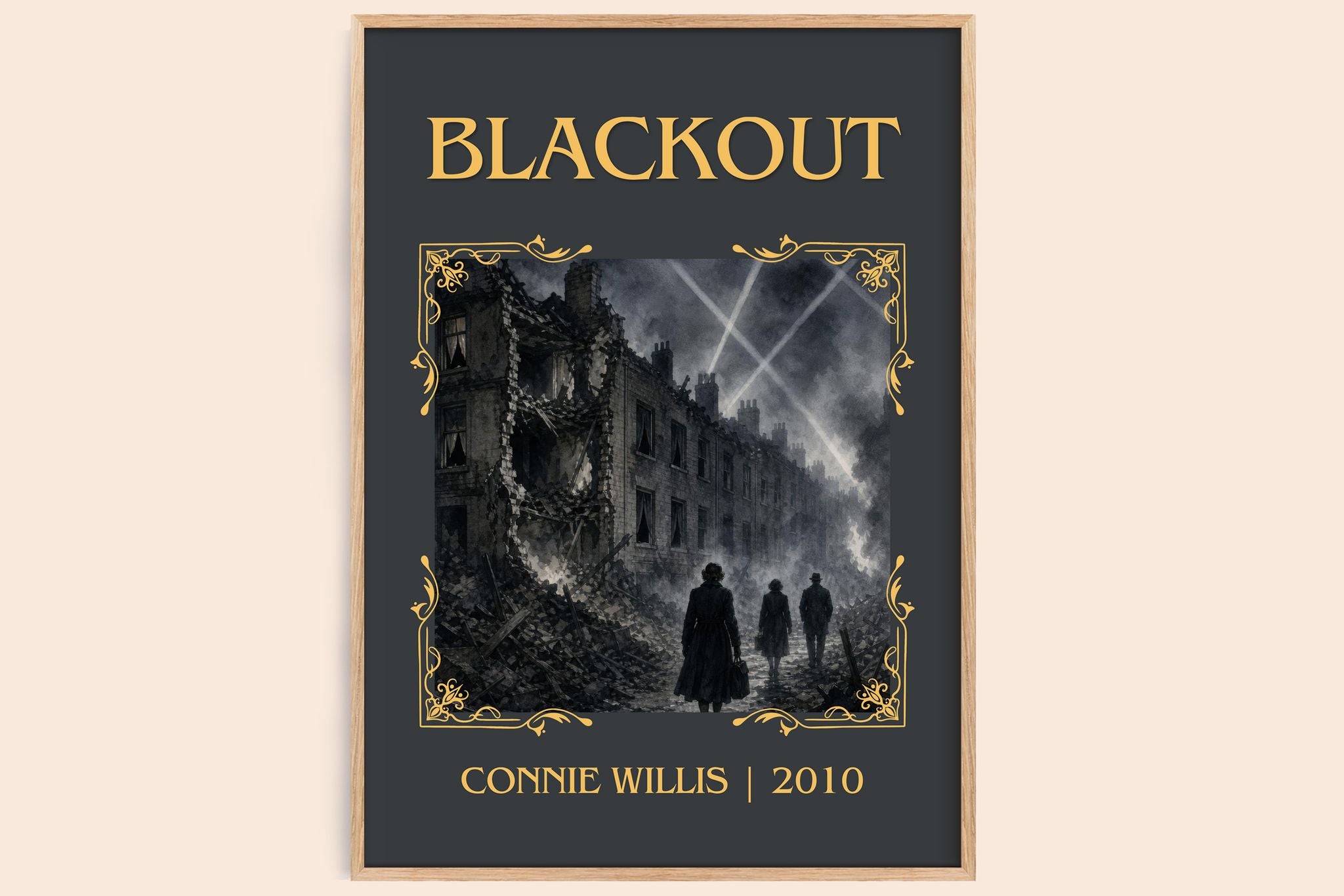 Blackout Classic Book Art Print by Connie Willis