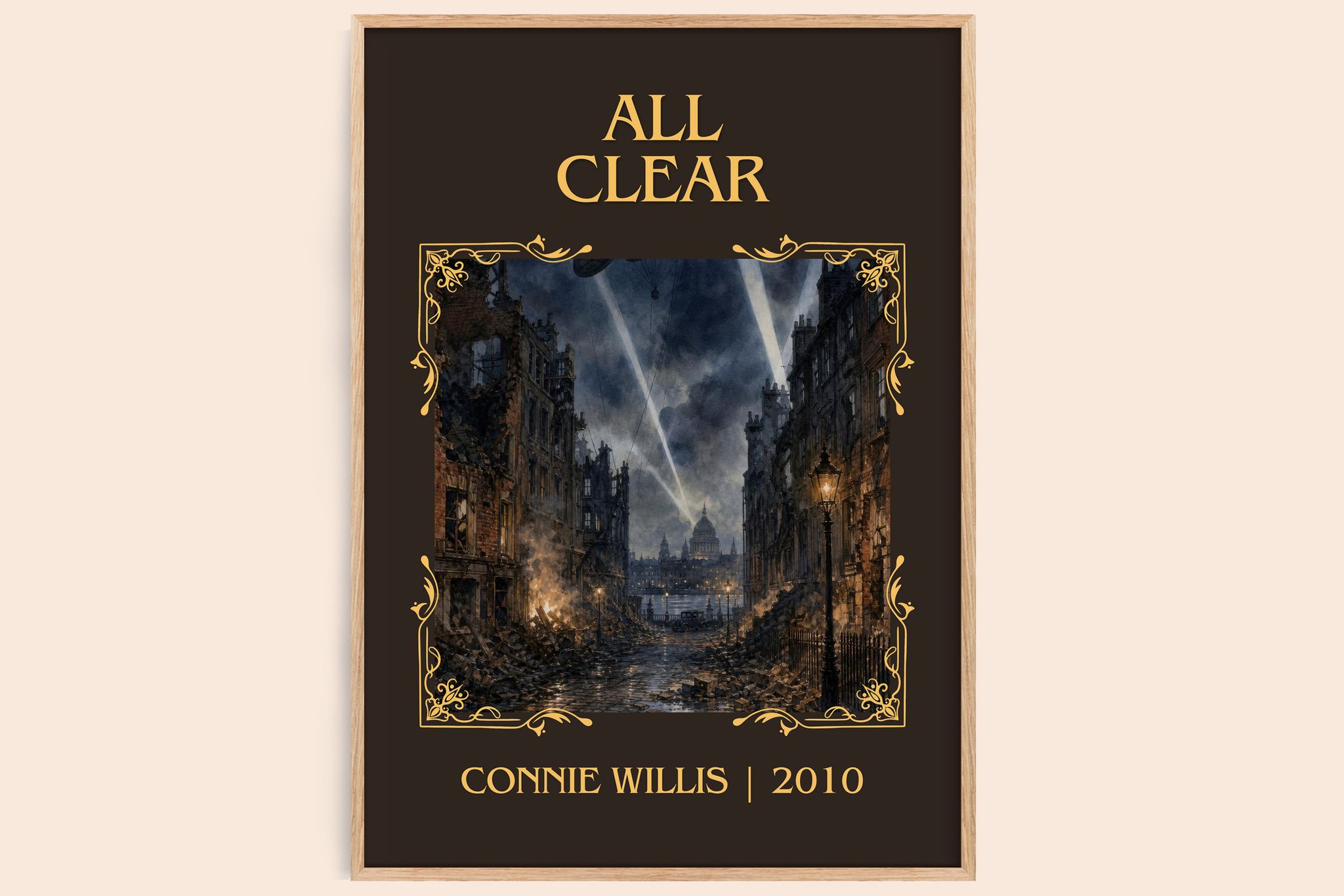 All Clear Classic Book Art Print by Connie Willis