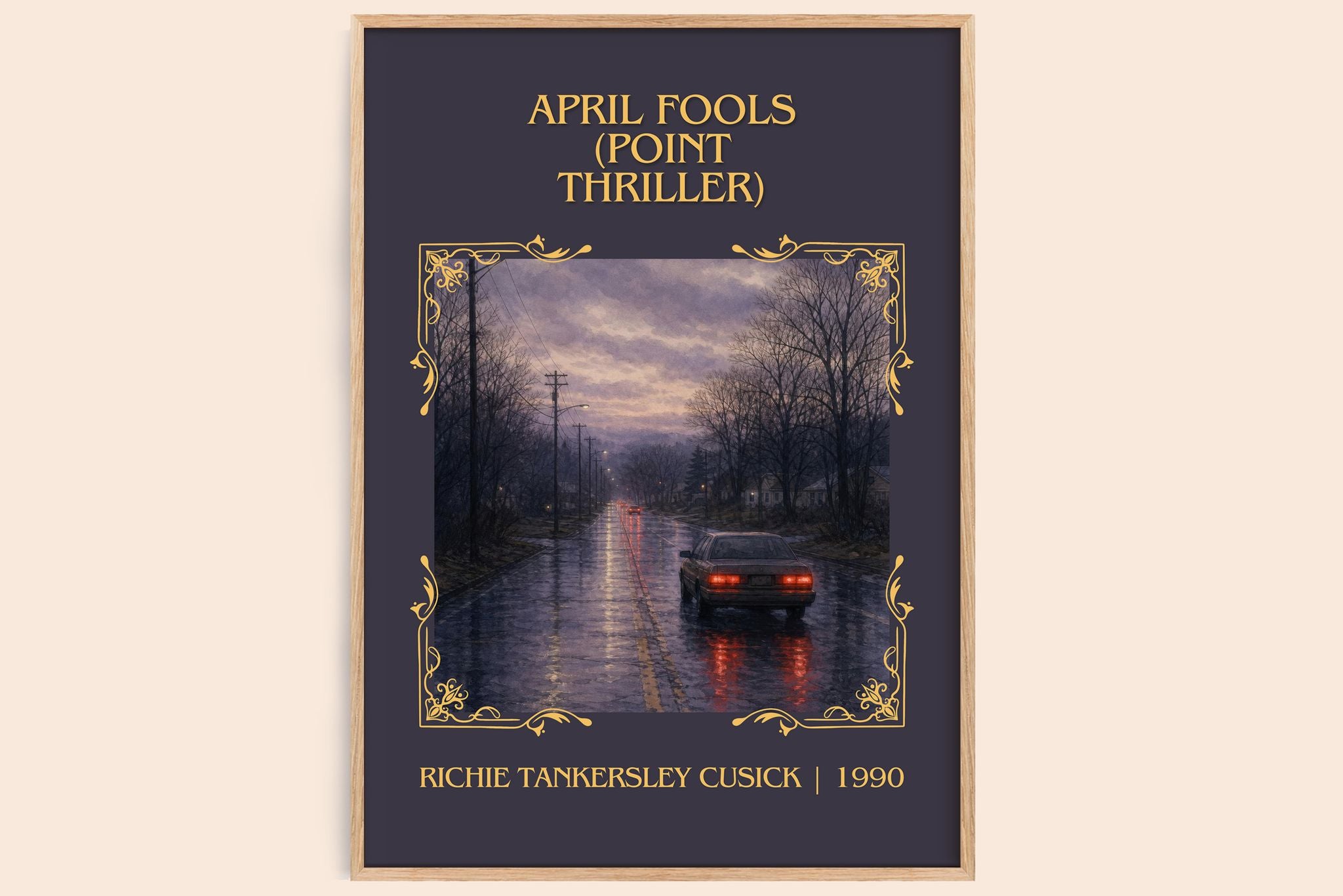 April Fools (Point Thriller) Classic Book Art Print by R. Cusick