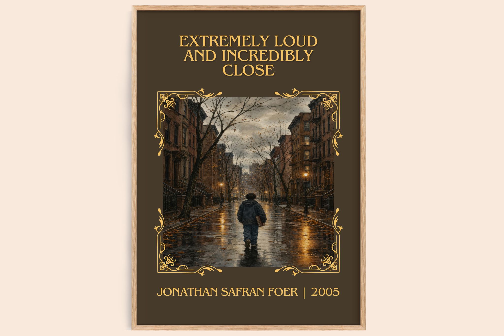Extremely Loud and Incredibly Close Classic Book Art Print by J. Foer