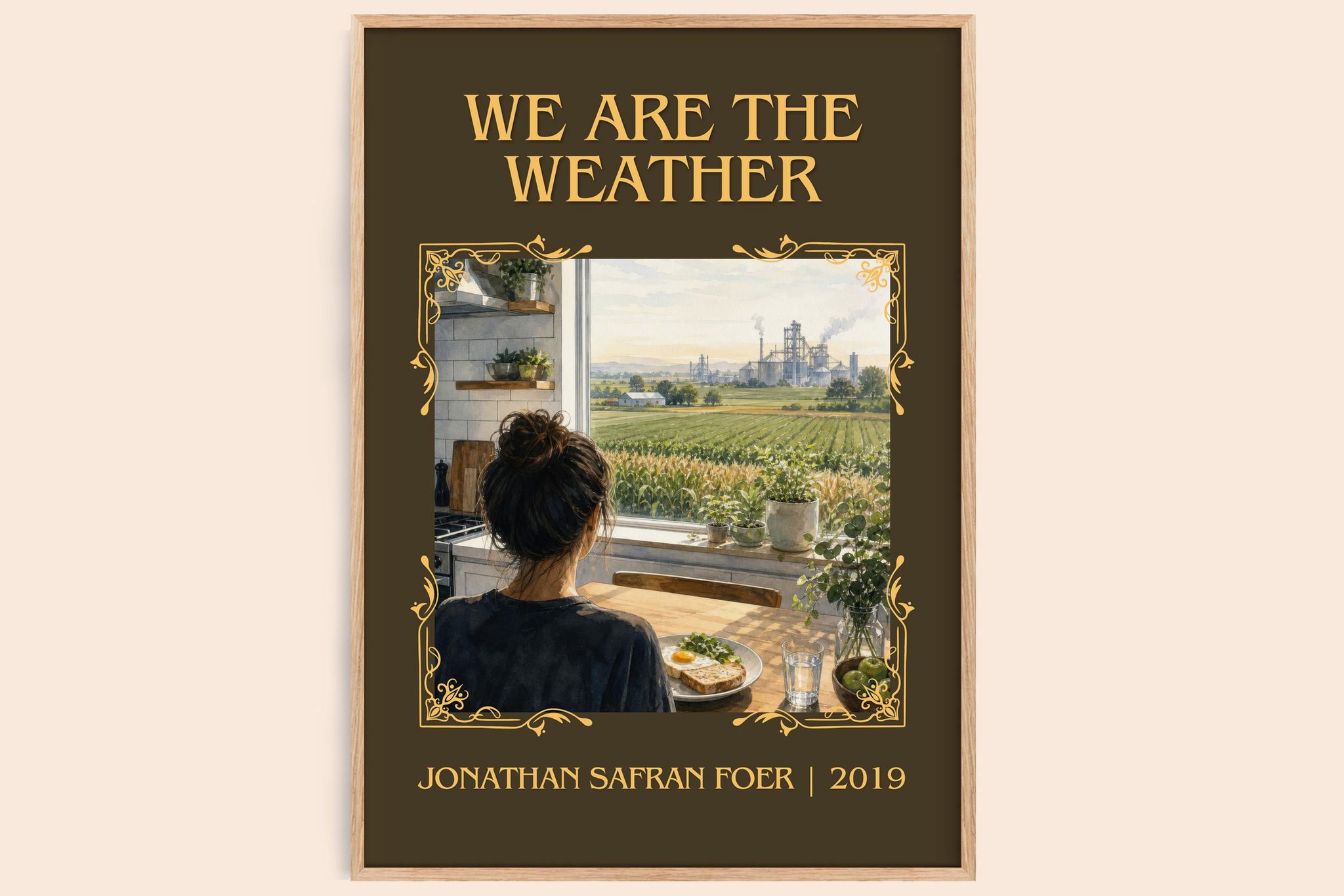 We are the weather Classic Book Art Print by Jonathan Safran Foer