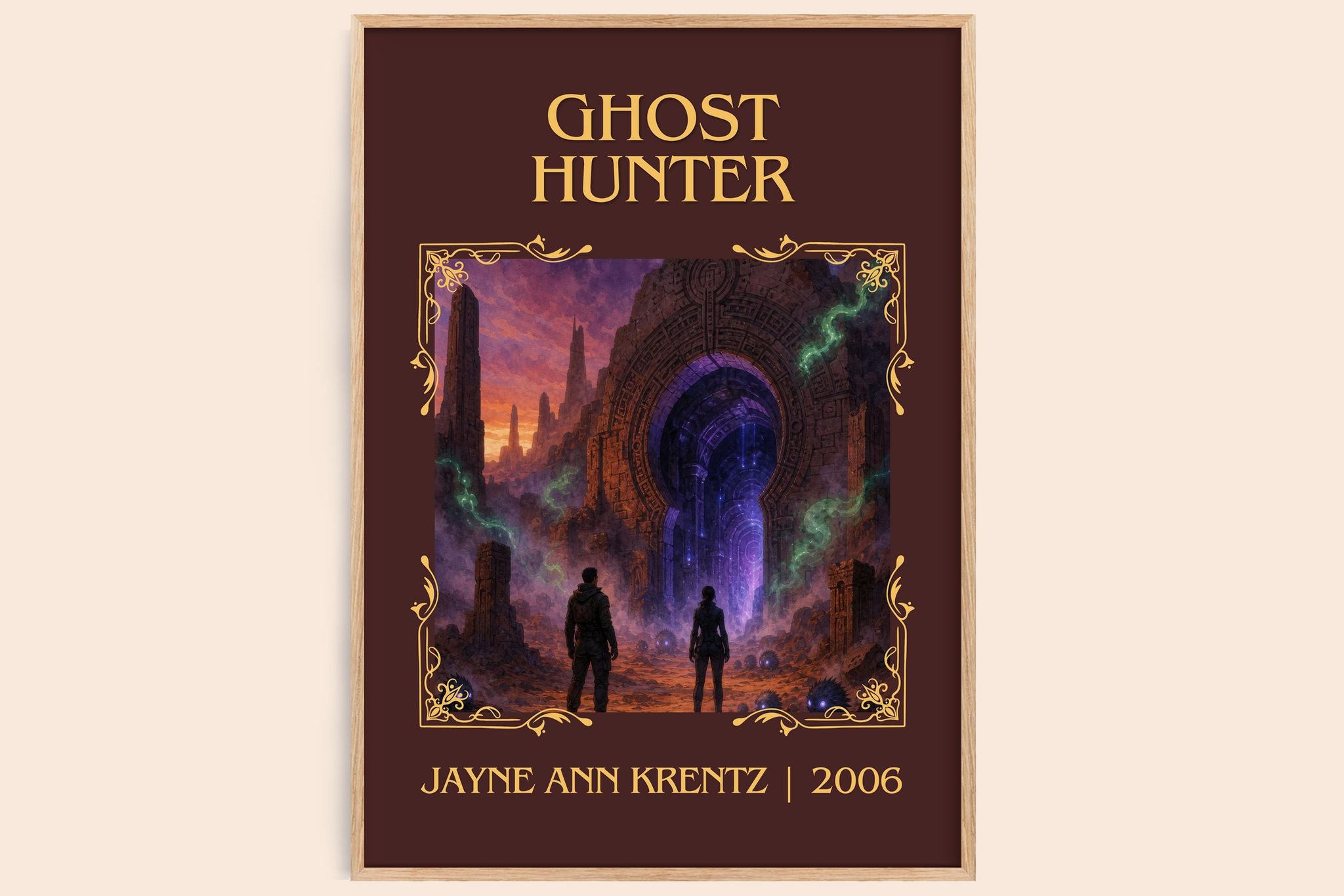 Ghost Hunter Classic Book Art Print by Jayne Ann Krentz