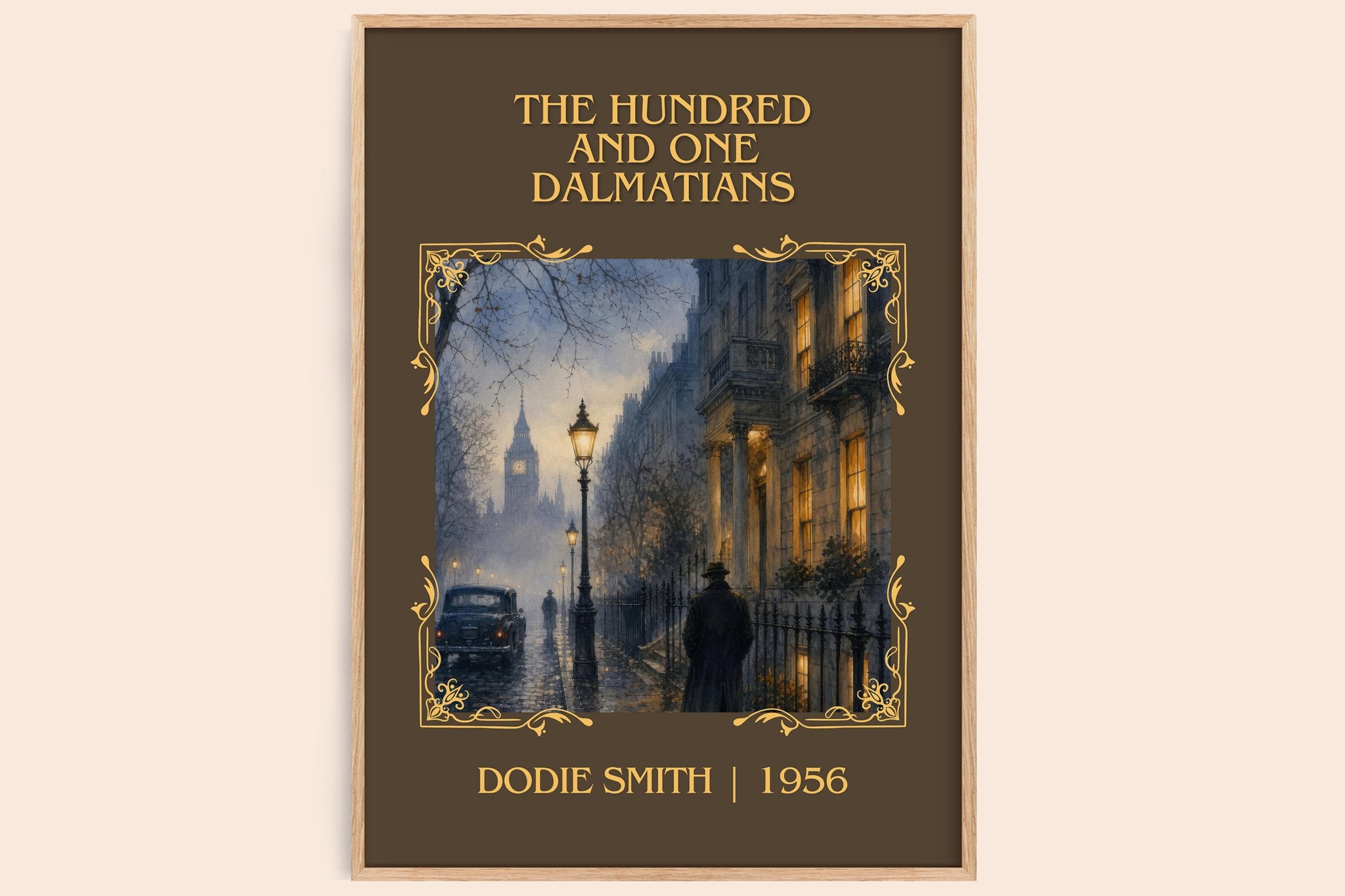 The Hundred and One Dalmatians Classic Book Art Print by Dodie Smith