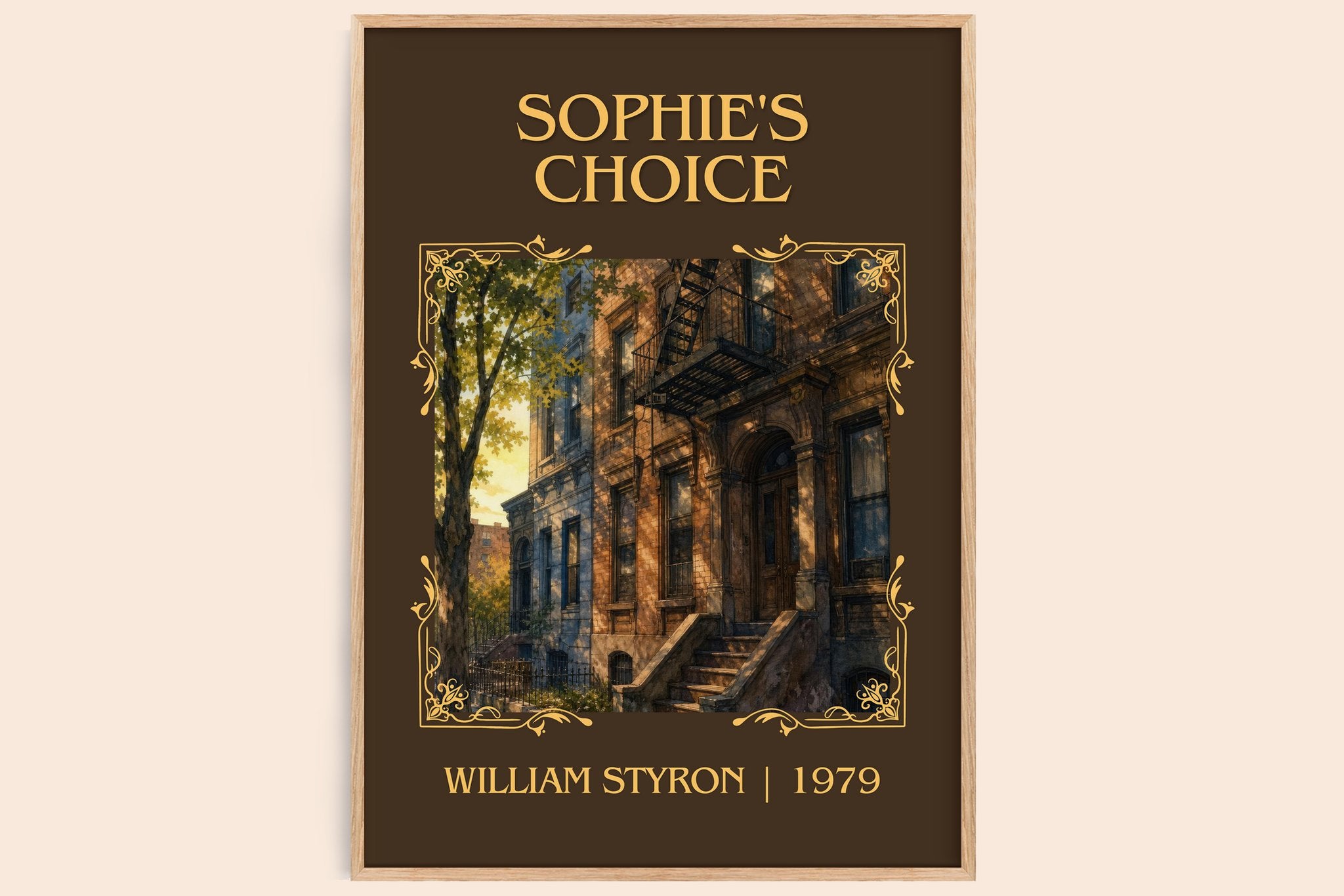 Sophie's Choice Classic Book Art Print by William Styron