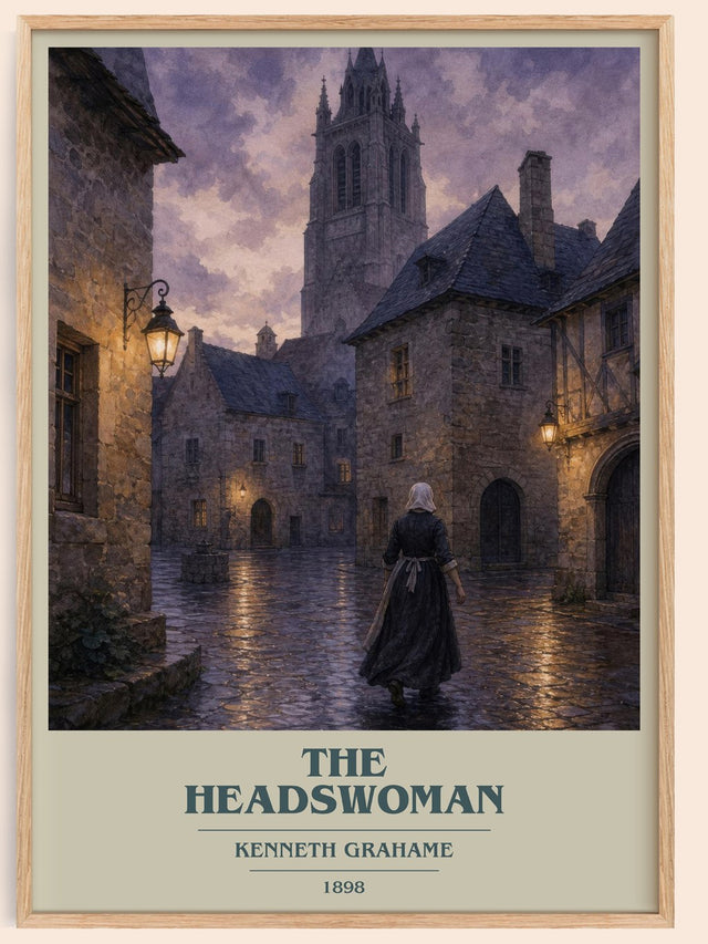 The Headswoman Book Cover Poster by Kenneth Grahame