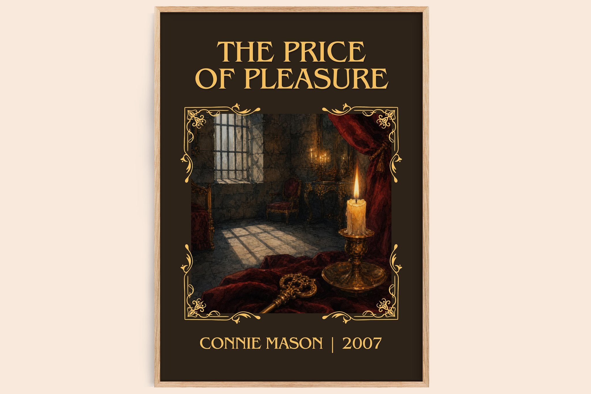 The Price of Pleasure Classic Book Art Print by Connie Mason