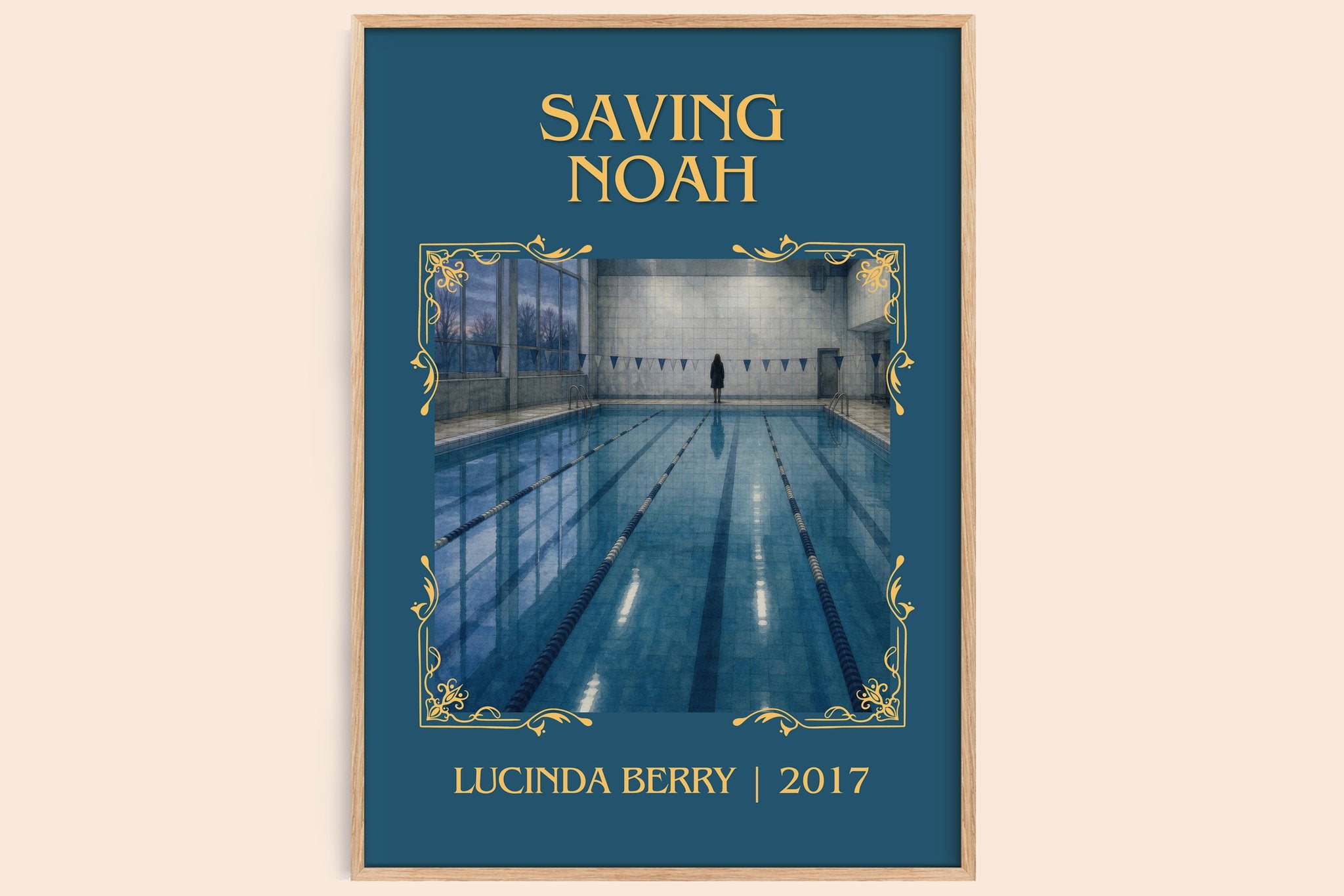 Saving Noah Classic Book Art Print by Lucinda Berry