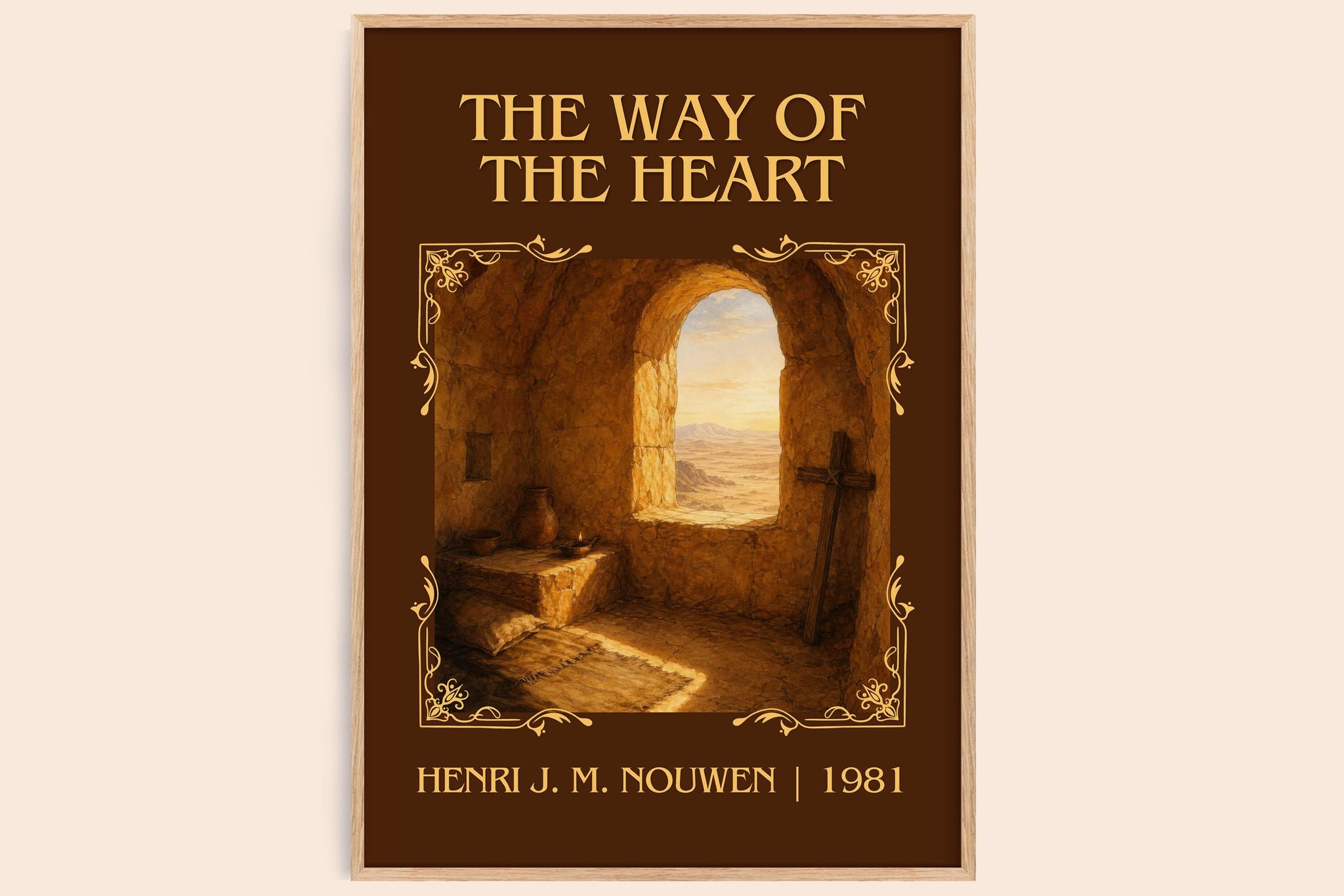 The Way of the Heart Classic Book Art Print by Henri J. M. Nouwen