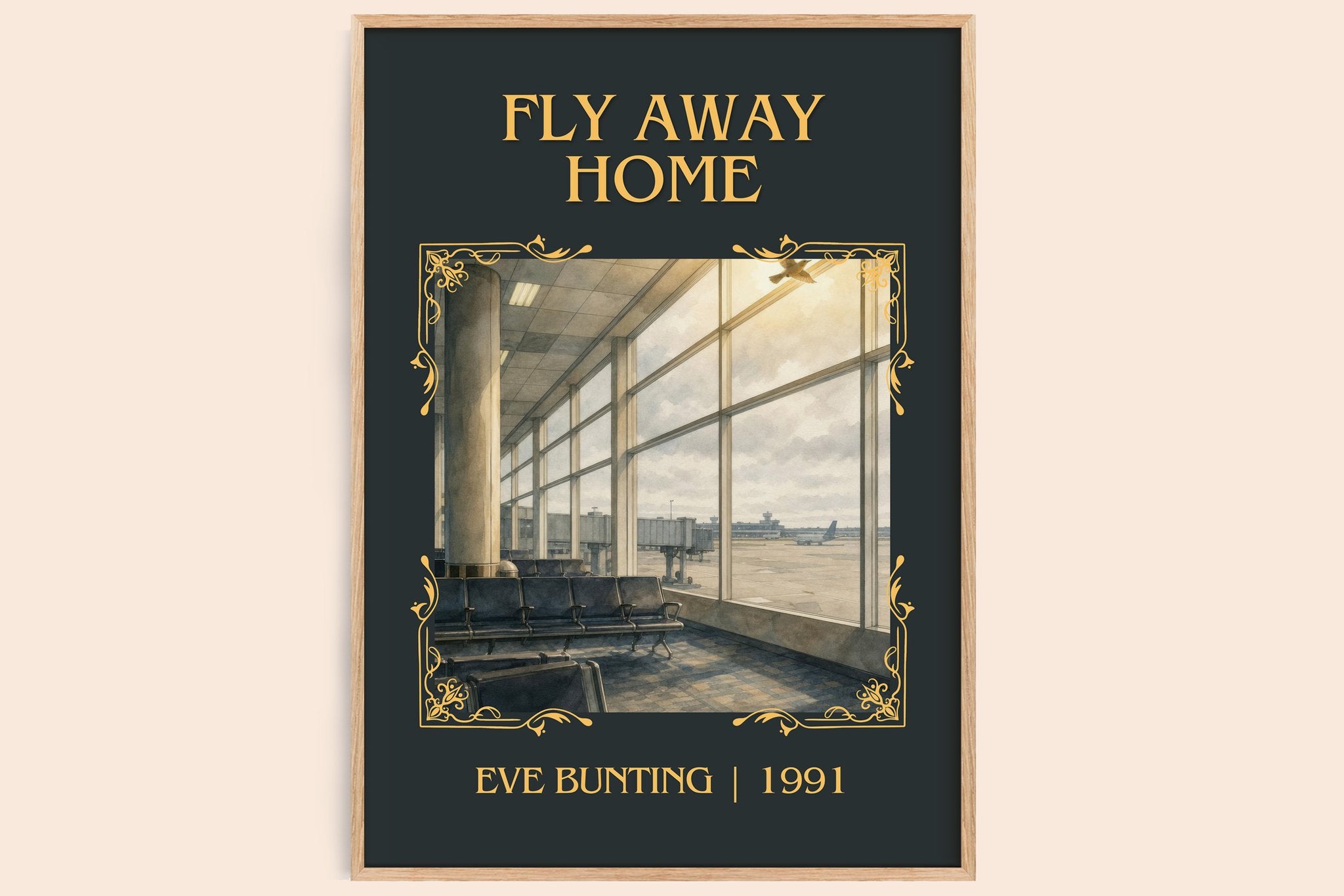 Fly Away Home Classic Book Art Print by Eve Bunting
