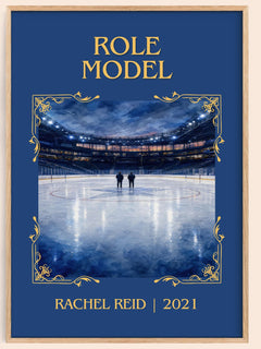 Role Model Classic Book Art Print by Rachel Reid – book poster
