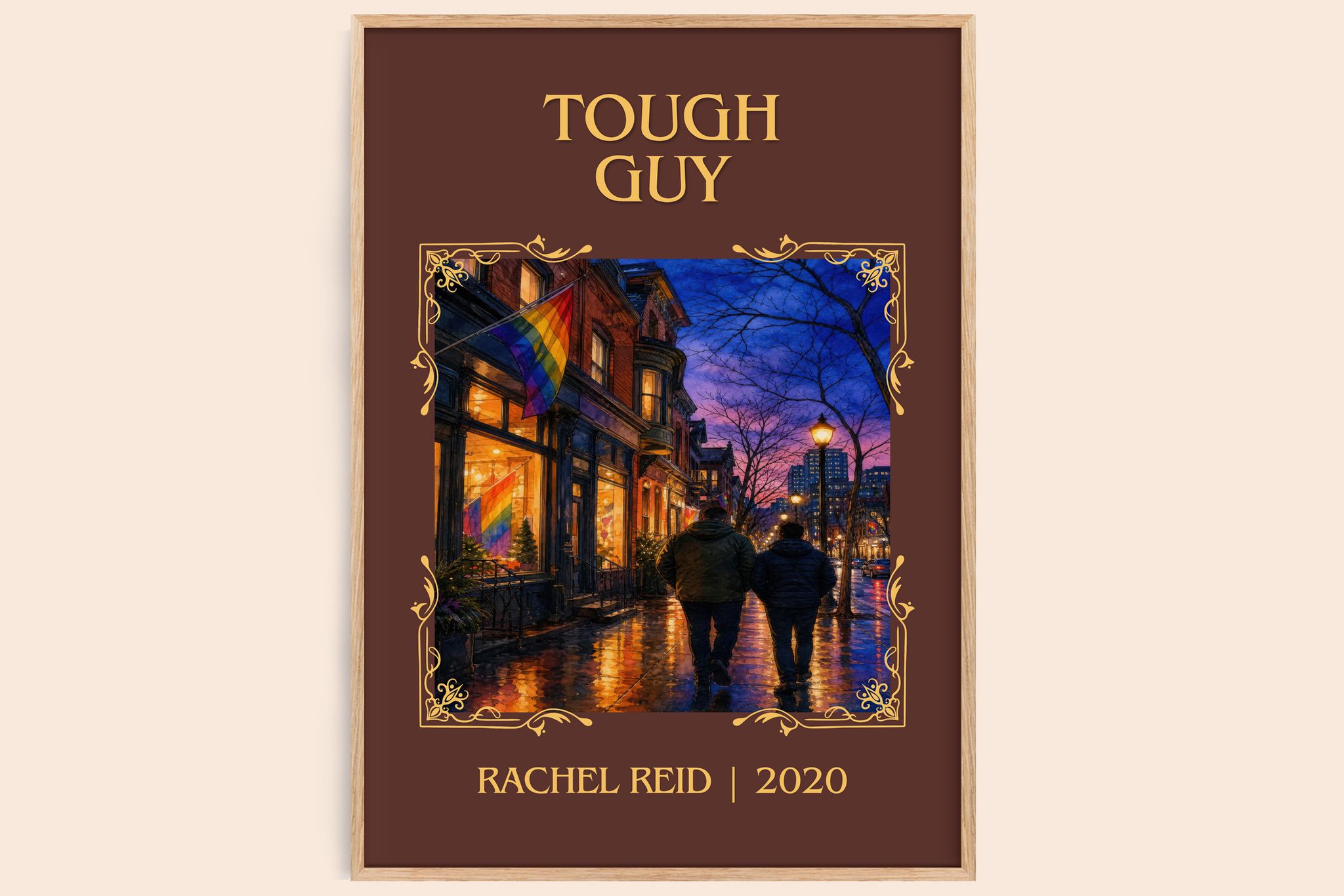 Tough Guy Classic Book Art Print by Rachel Reid