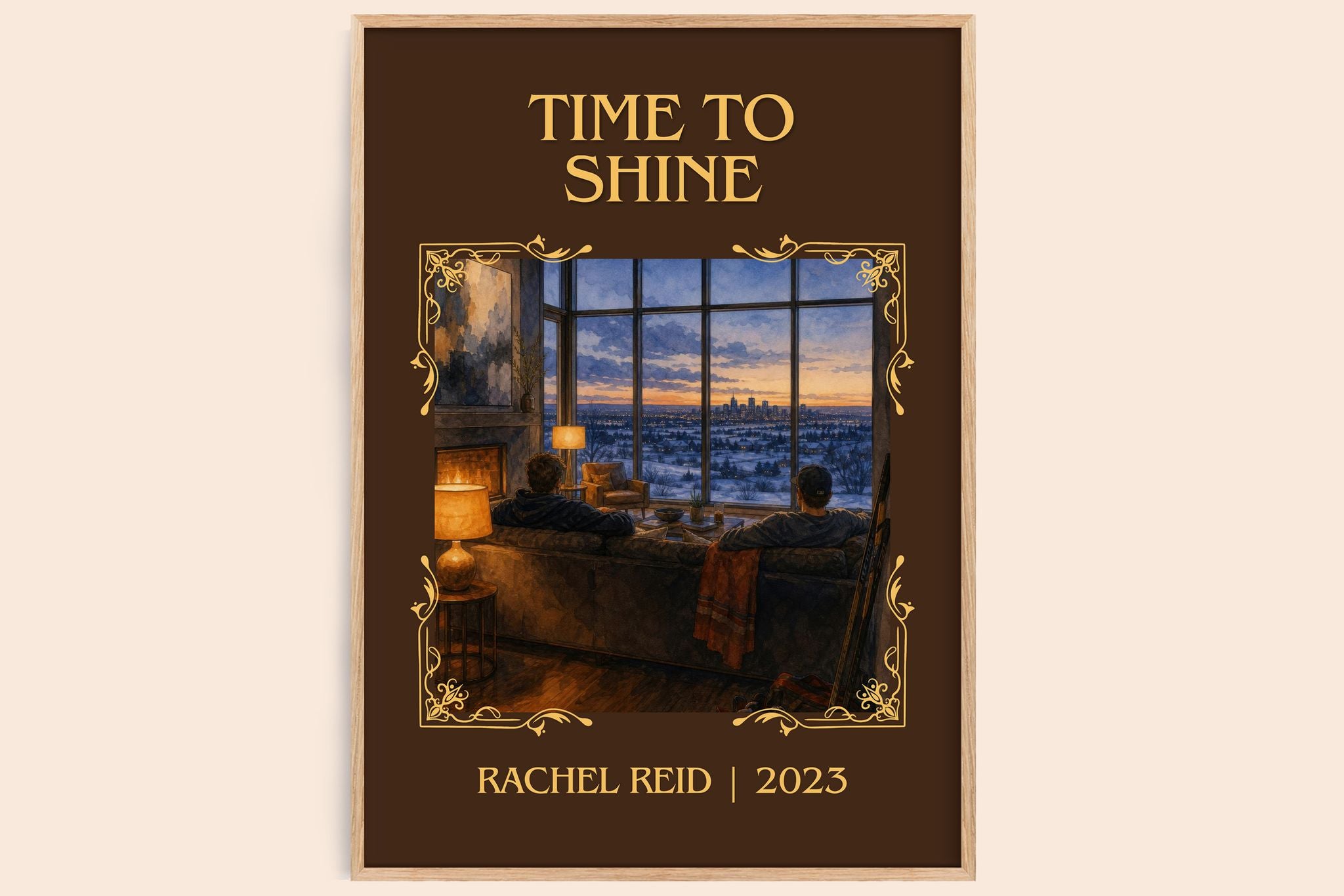 Time to Shine Classic Book Art Print by Rachel Reid