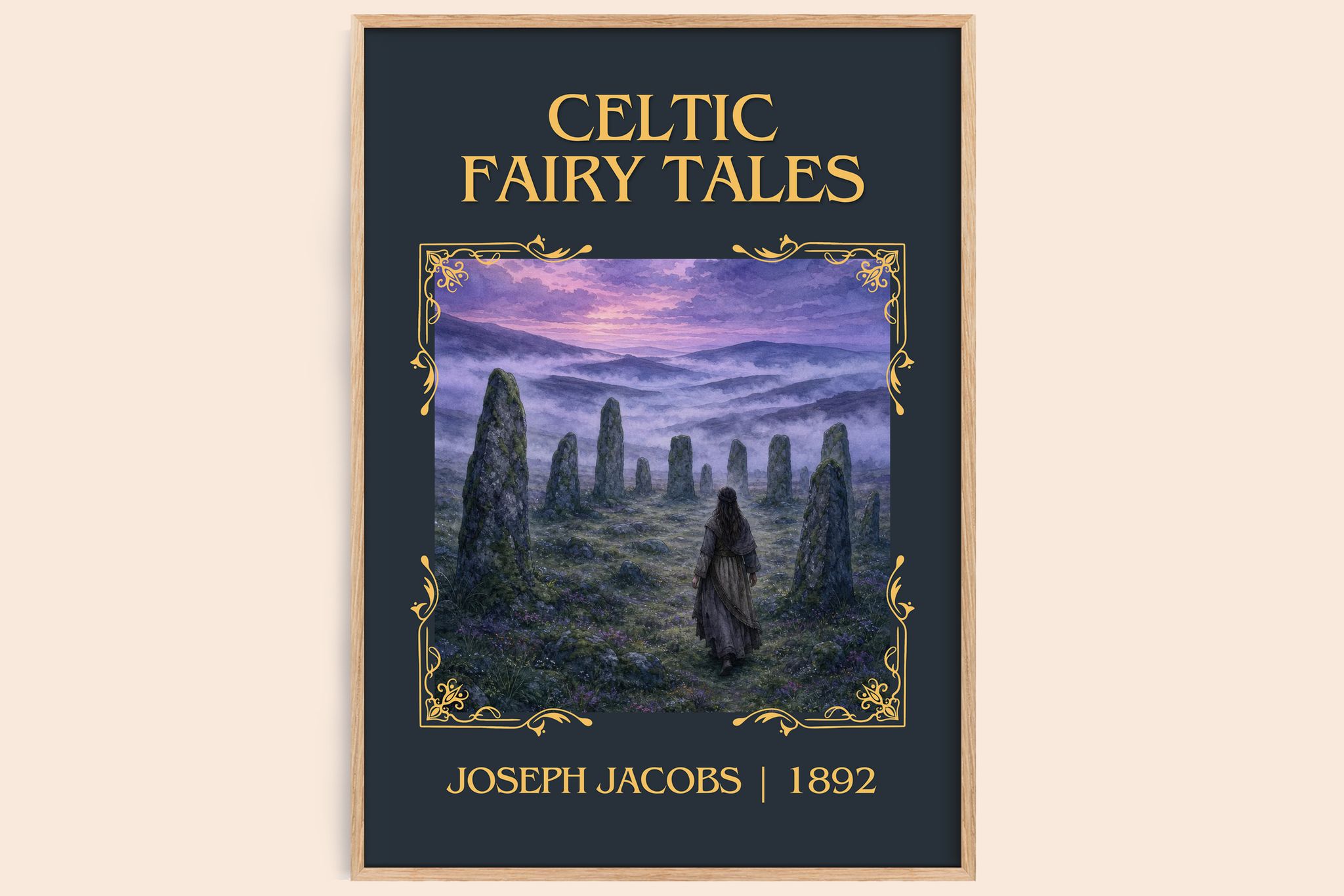 Celtic Fairy Tales Classic Book Art Print by Joseph Jacobs