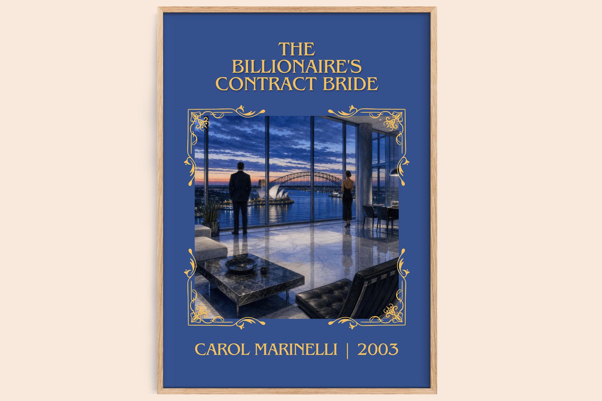 Billionaire's Contract Bride Classic Book Art Print by Carol Marinelli