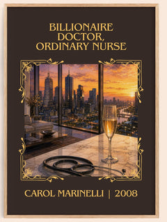 Billionaire Doctor, Ordinary Nurse Classic Book Art Print by Carol Marinelli – book poster