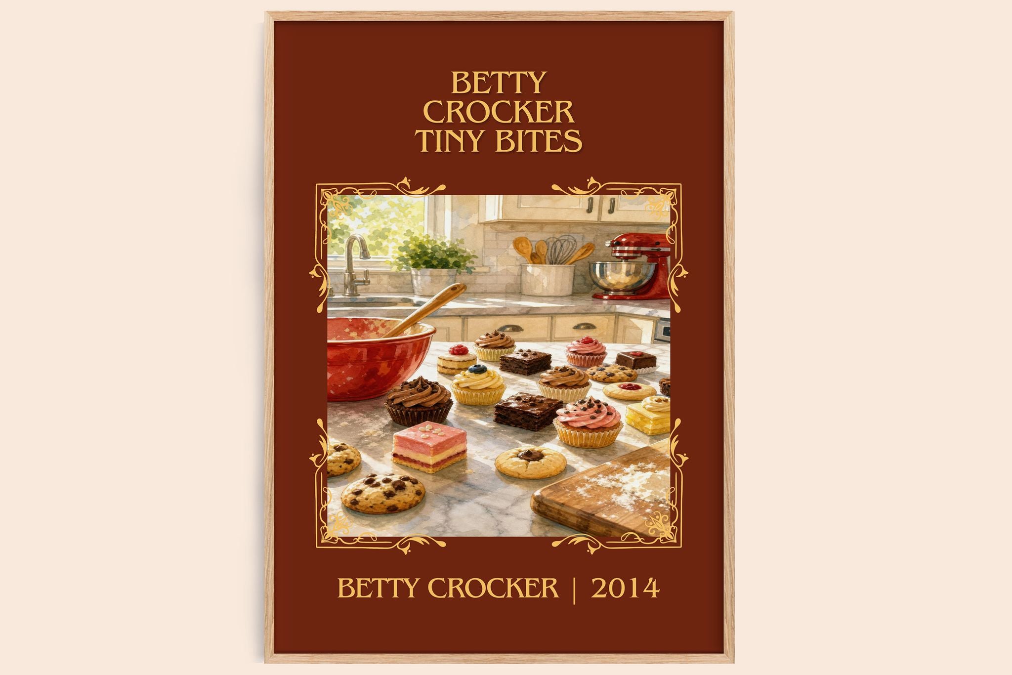 Betty Crocker tiny bites Classic Book Art Print by Betty Crocker