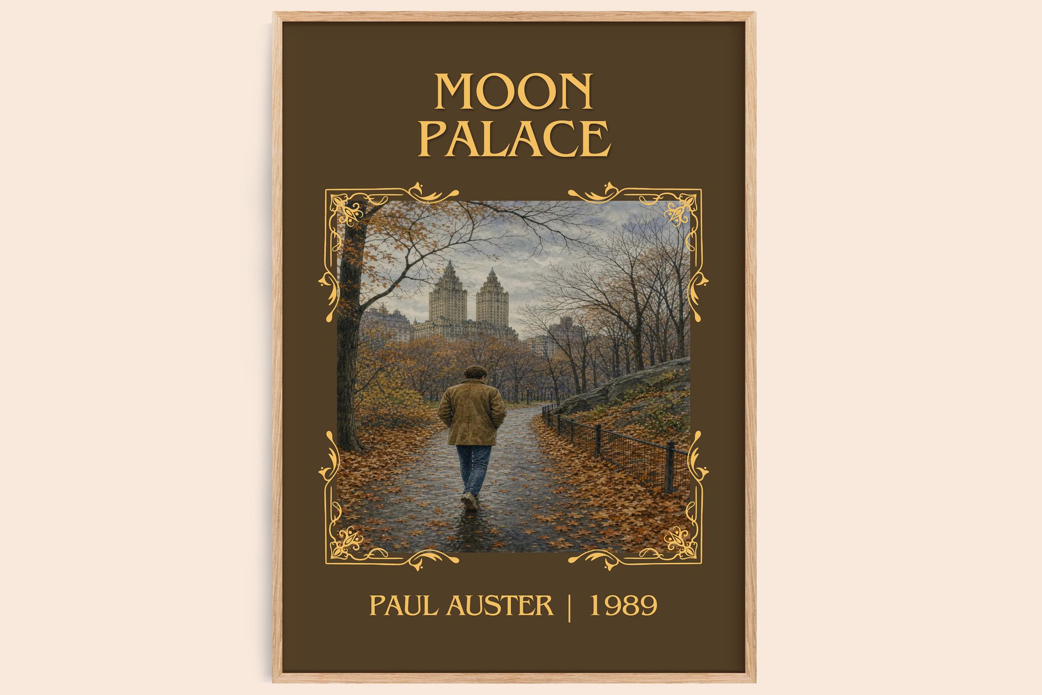 Moon Palace Classic Book Art Print by Paul Auster