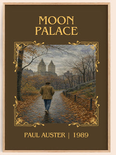 Moon Palace Classic Book Art Print by Paul Auster – book poster