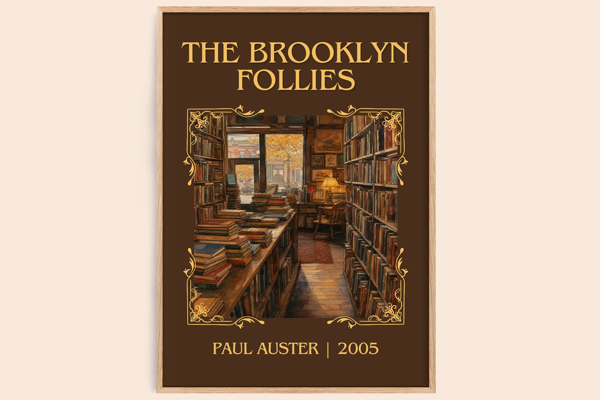 The Brooklyn Follies Classic Book Art Print by Paul Auster