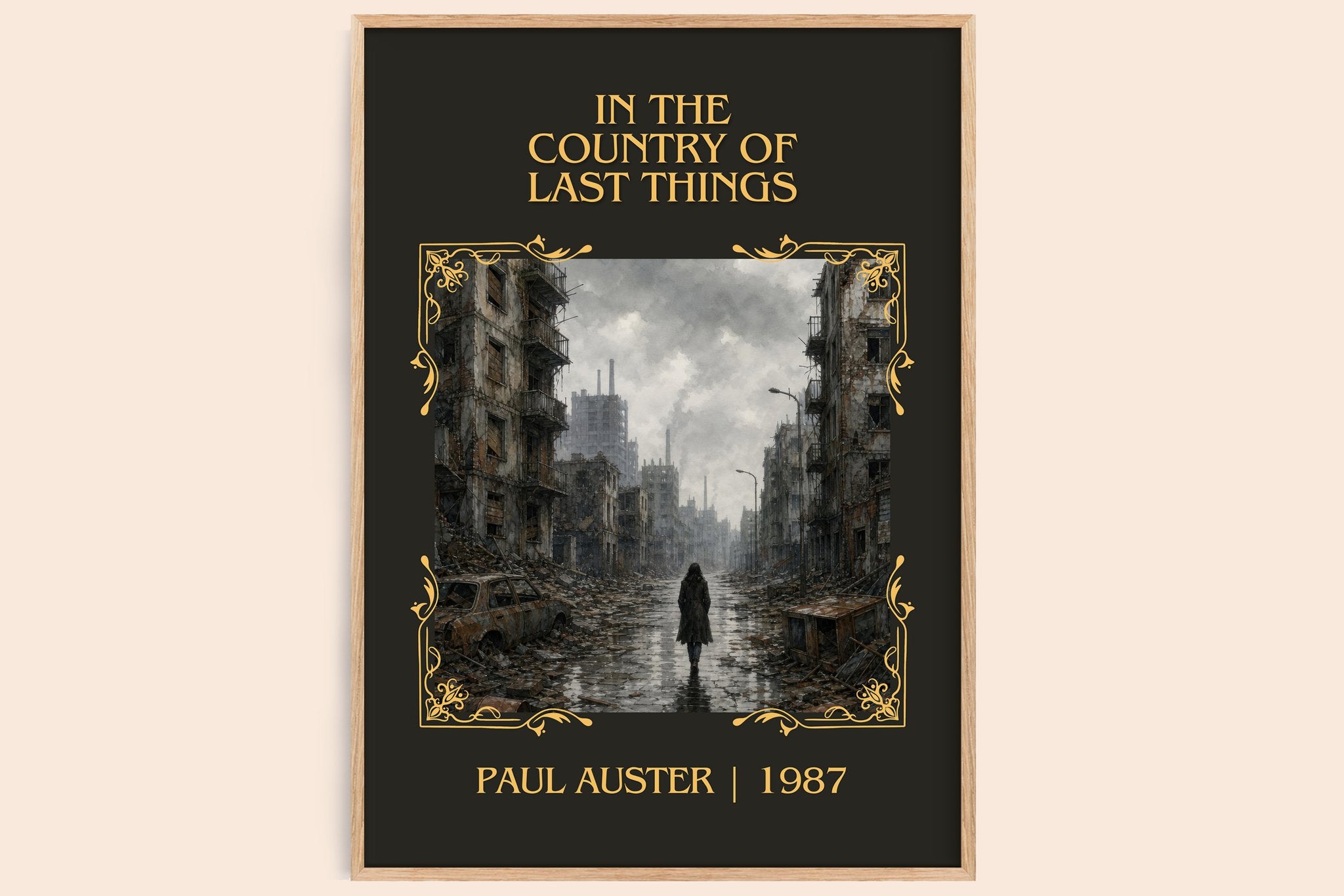In the Country of Last Things Classic Book Art Print by Paul Auster