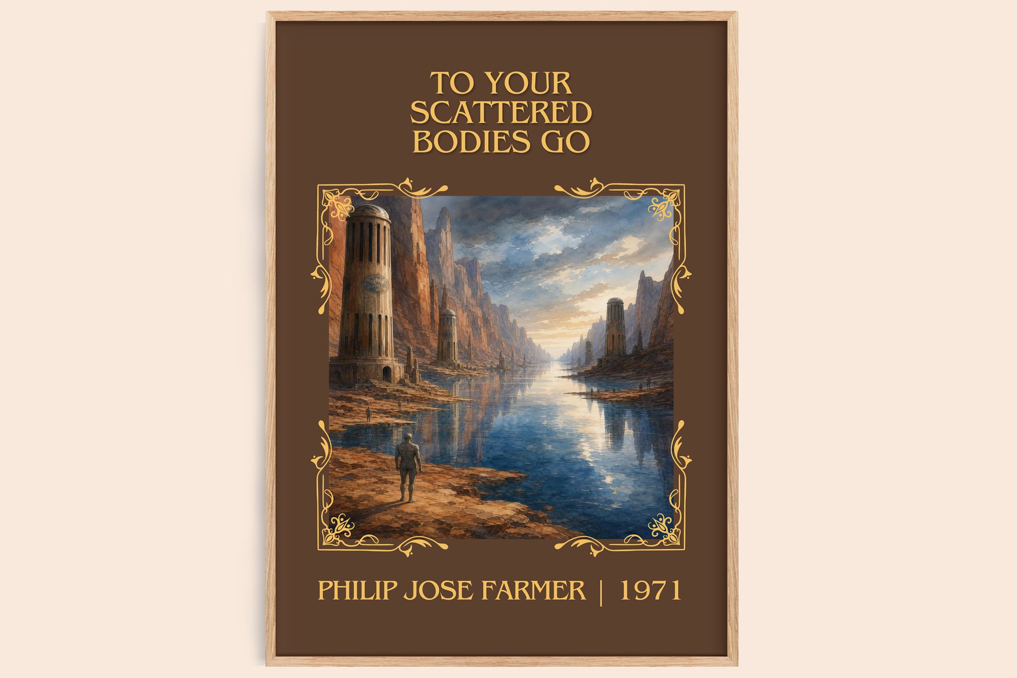 To your scattered bodies go Classic Book Art Print by P. Farmer