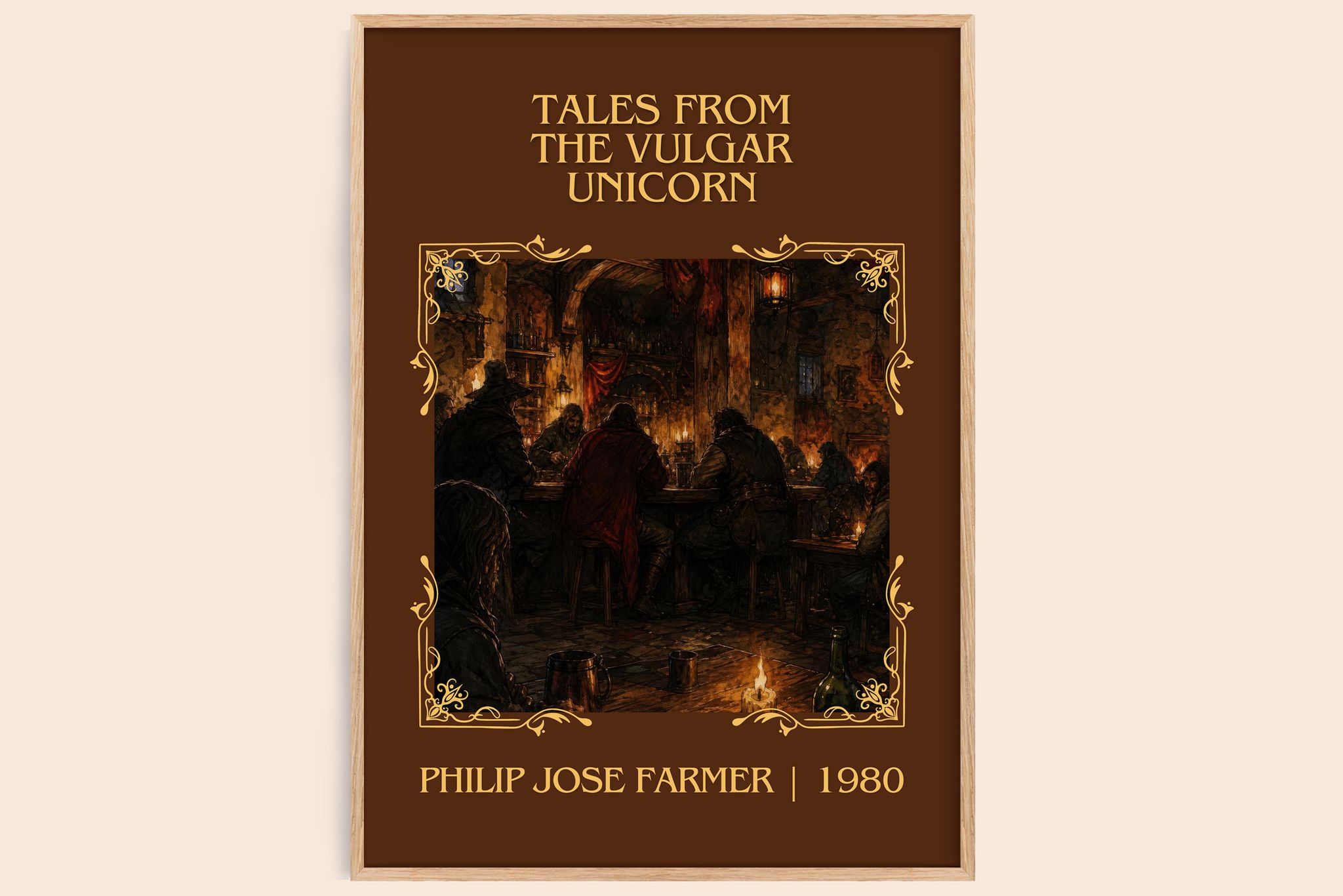 Tales from the Vulgar Unicorn Classic Book Art Print by P. Farmer