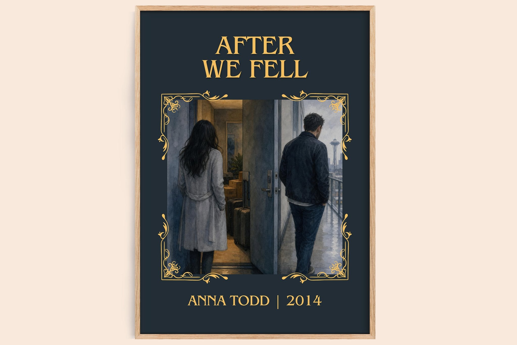 After We Fell Classic Book Art Print by Anna Todd