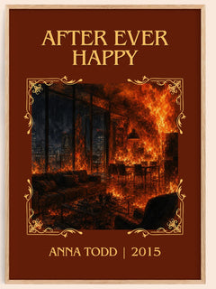After Ever Happy Classic Book Art Print by Anna Todd – book poster