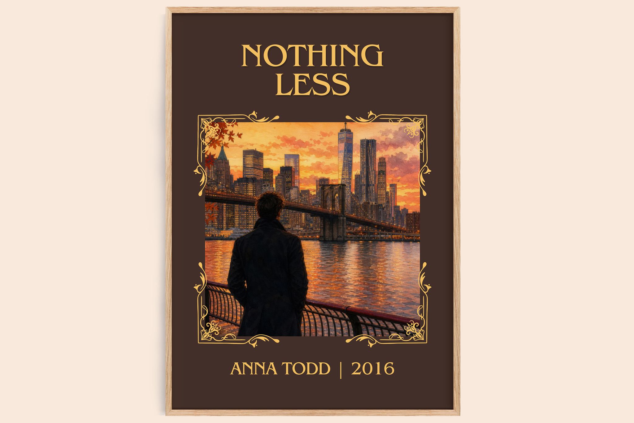 Nothing less Classic Book Art Print by Anna Todd