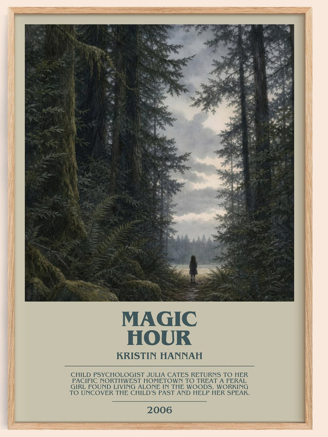 Magic Hour Bookish Wall Art by Kristin Hannah