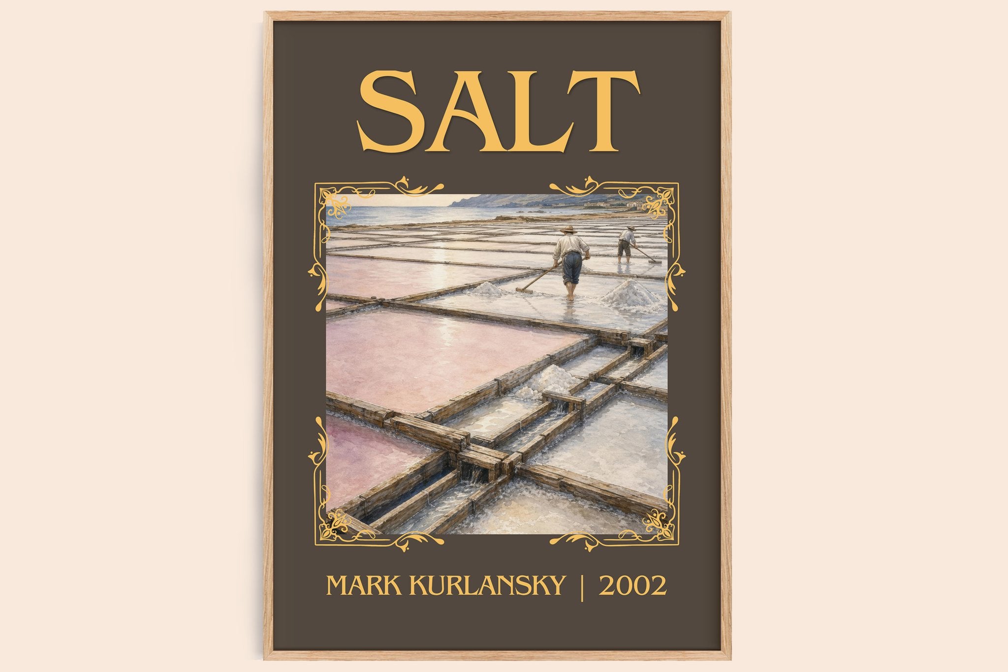 Salt Classic Book Art Print by Mark Kurlansky