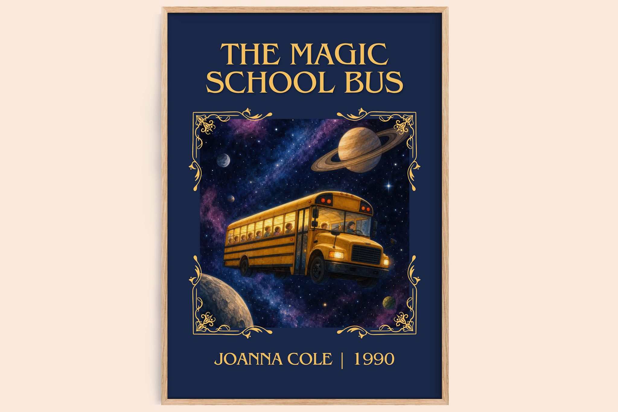 The Magic School Bus Classic Book Art Print by Joanna Cole