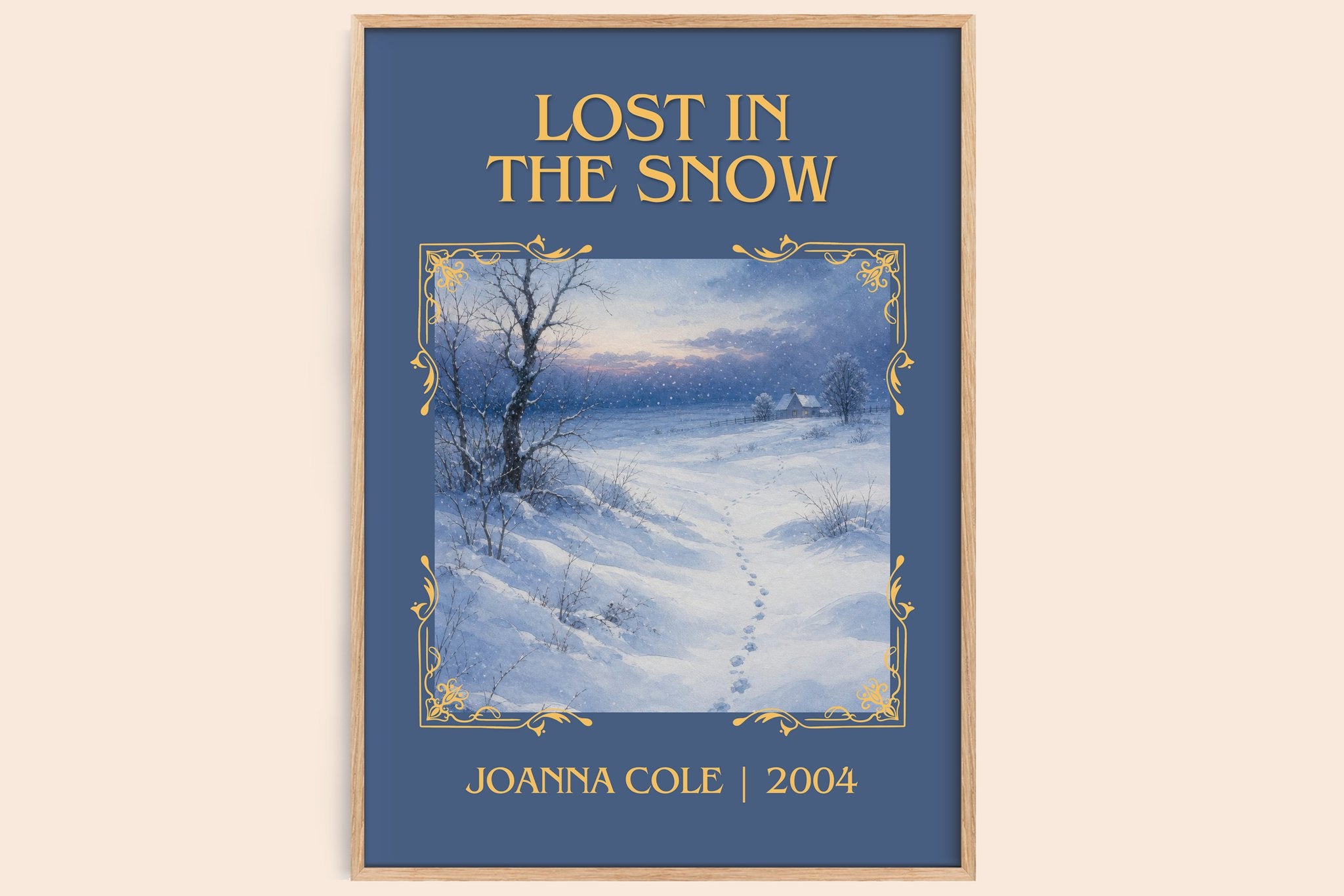 Lost in the snow Classic Book Art Print by Joanna Cole