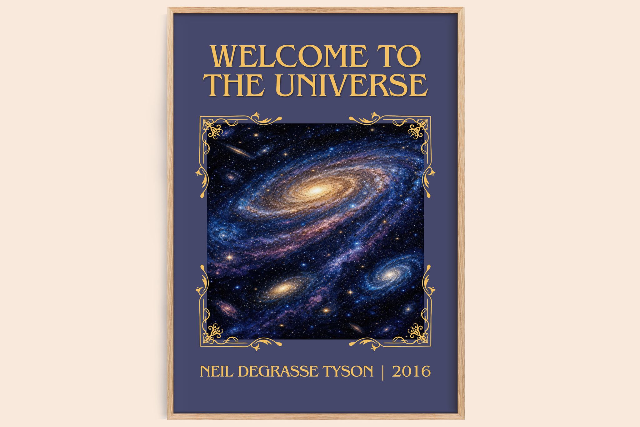Welcome to the Universe Classic Book Art Print by Neil deGrasse Tyson