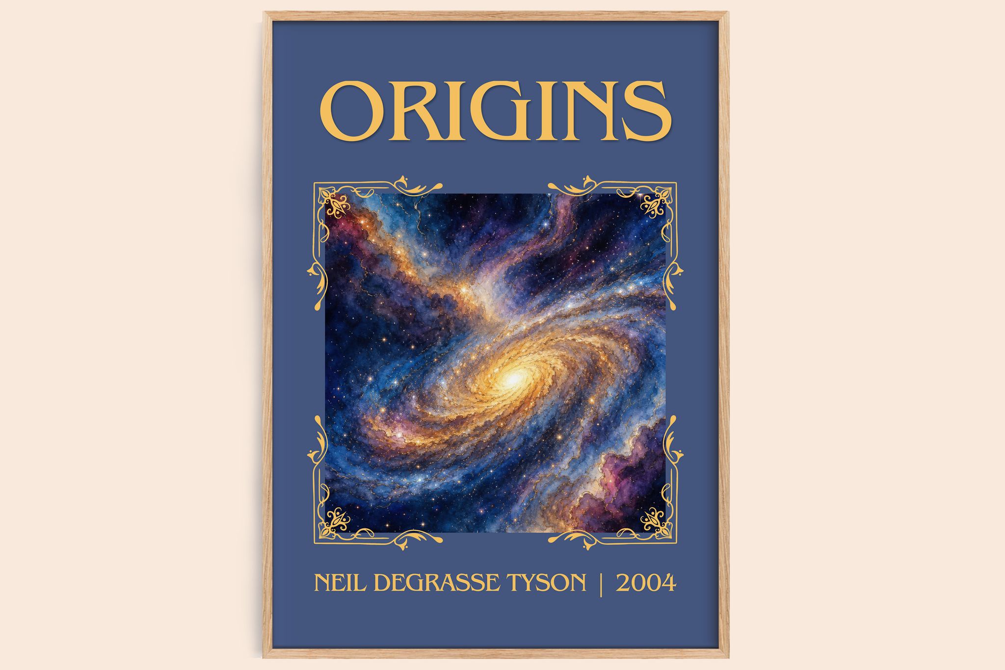 Origins Classic Book Art Print by Neil deGrasse Tyson