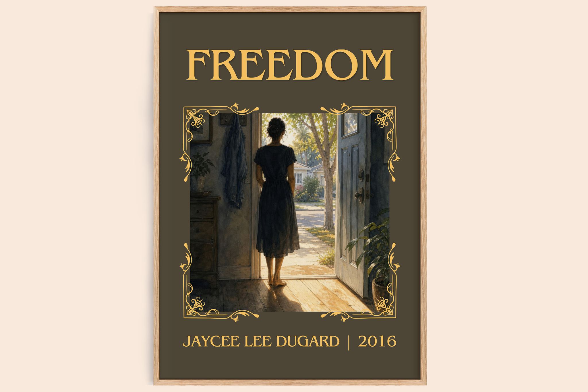 Freedom Classic Book Art Print by Jaycee Lee Dugard